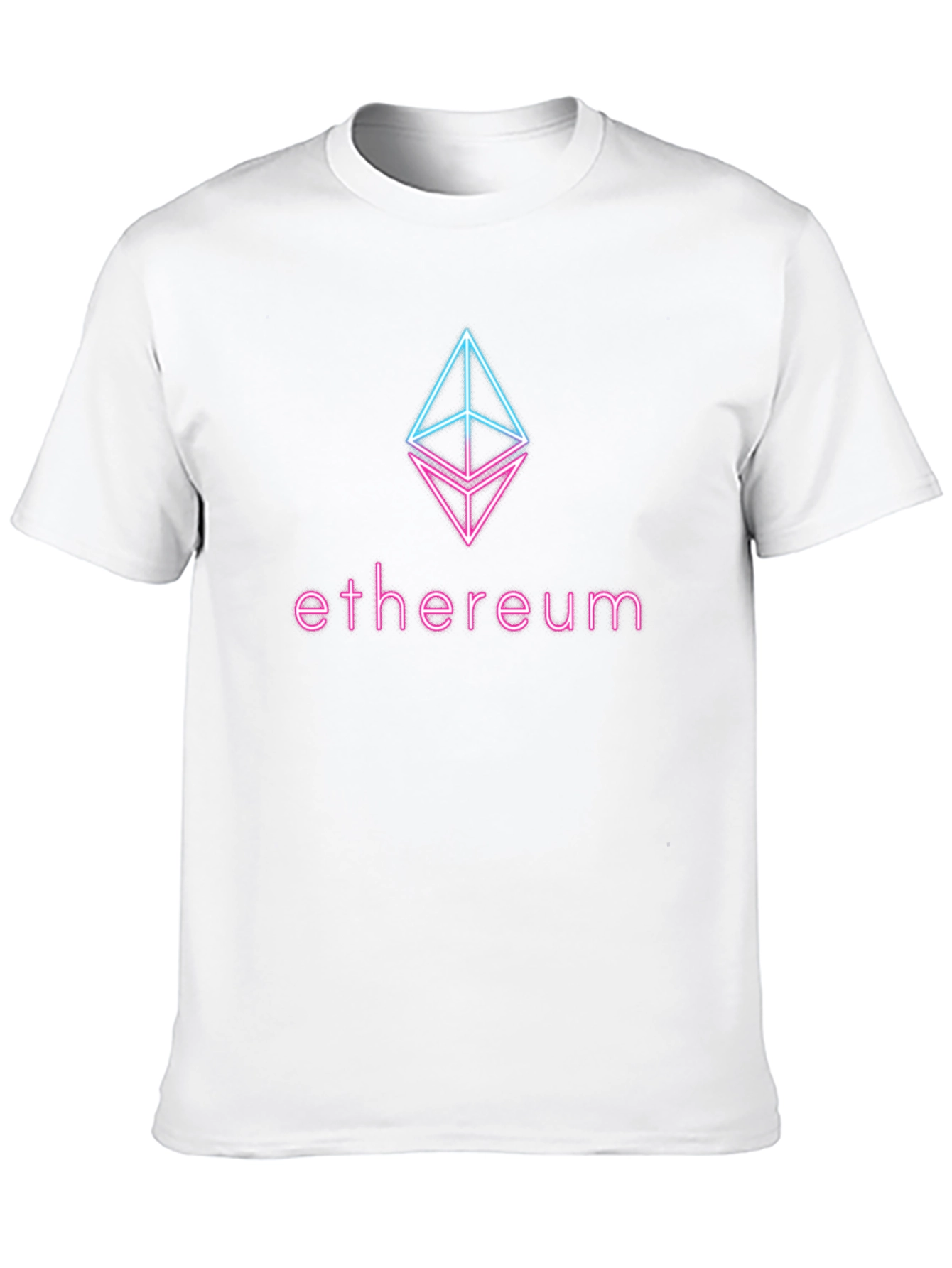 Ethereum Logo Black T-Shirt - Crypto Fashion