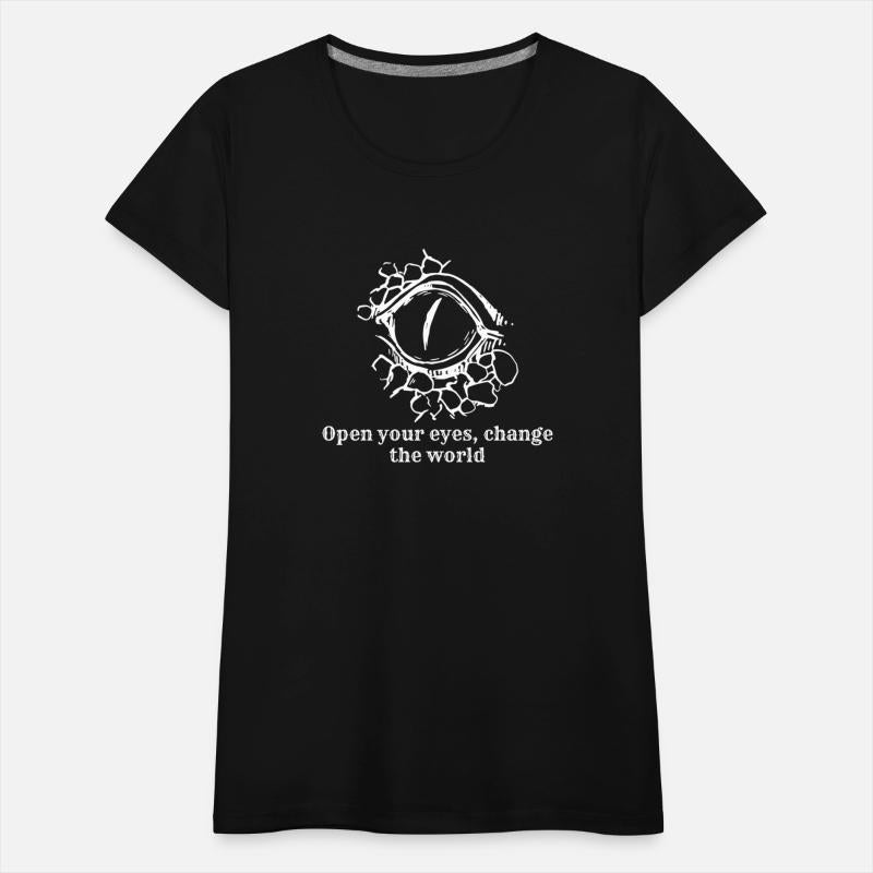 Open your eyes change the world