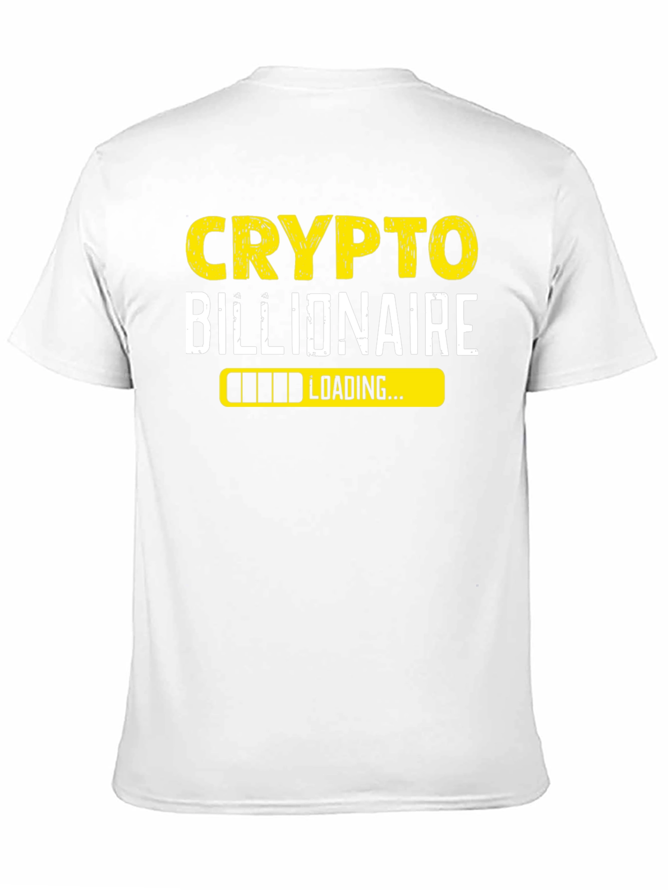 Crypto Billionaire Loading Funny T-Shirt
