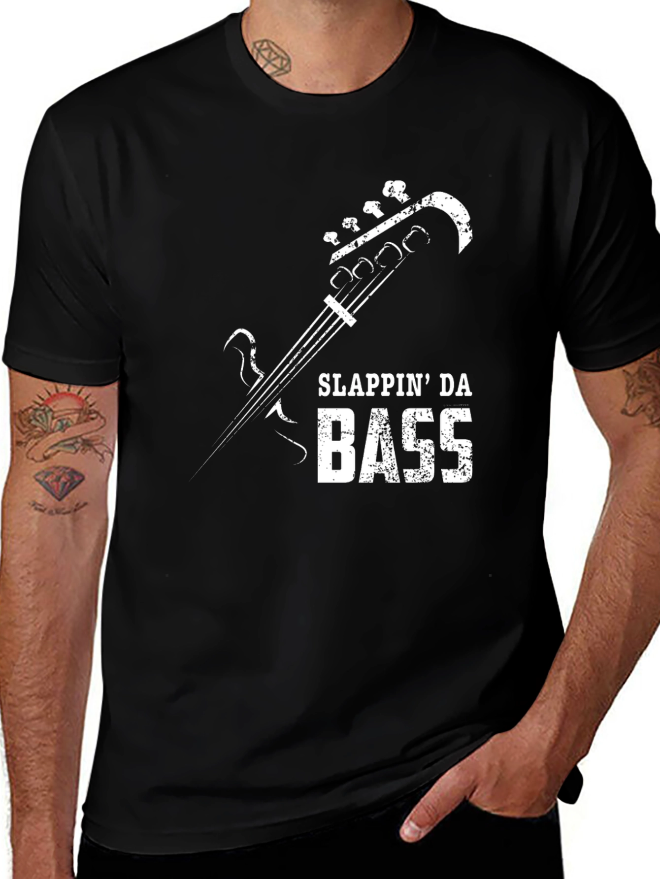 Slappin Da Bass T-Shirt - Music Lover Tee