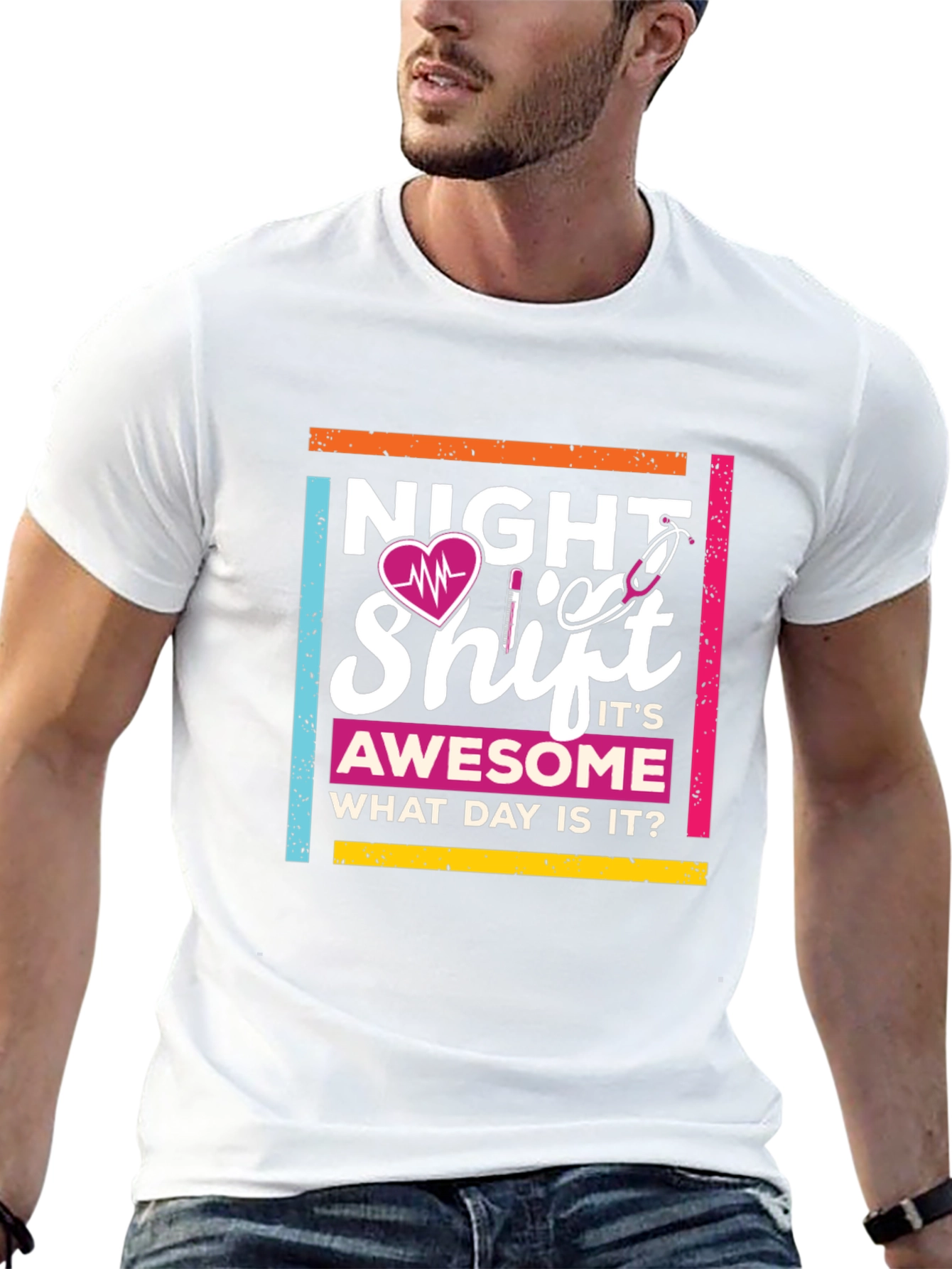 Night Shift Awesome T-Shirt