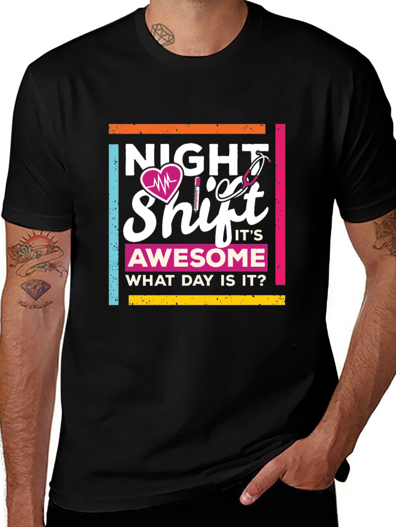 Night Shift Awesome T-Shirt