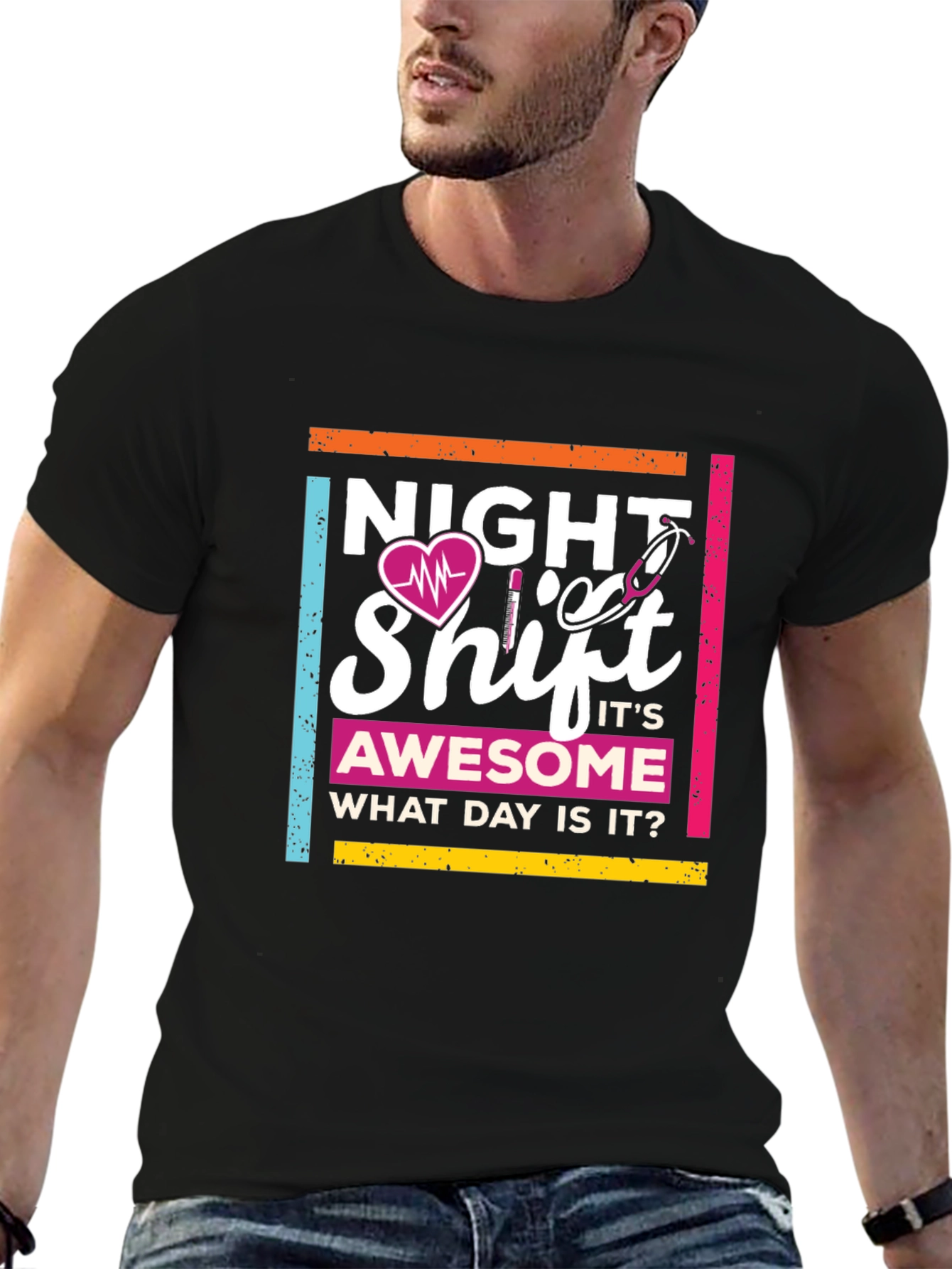 Night Shift Awesome T-Shirt