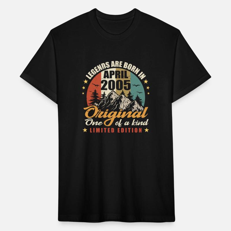 Original Legends Are Born In April 2005 Birthday