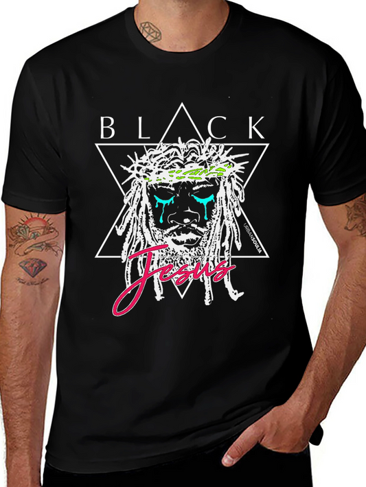 Black Jesus Graphic Tee