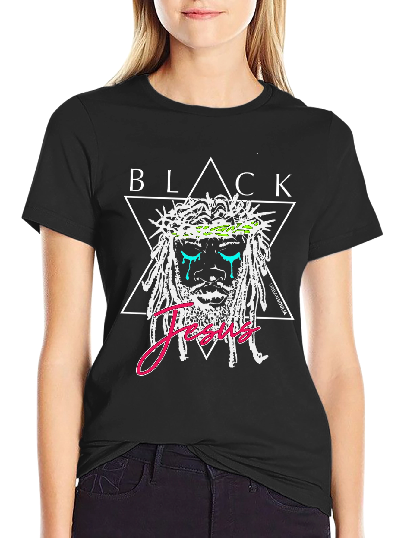 Black Jesus Graphic Tee