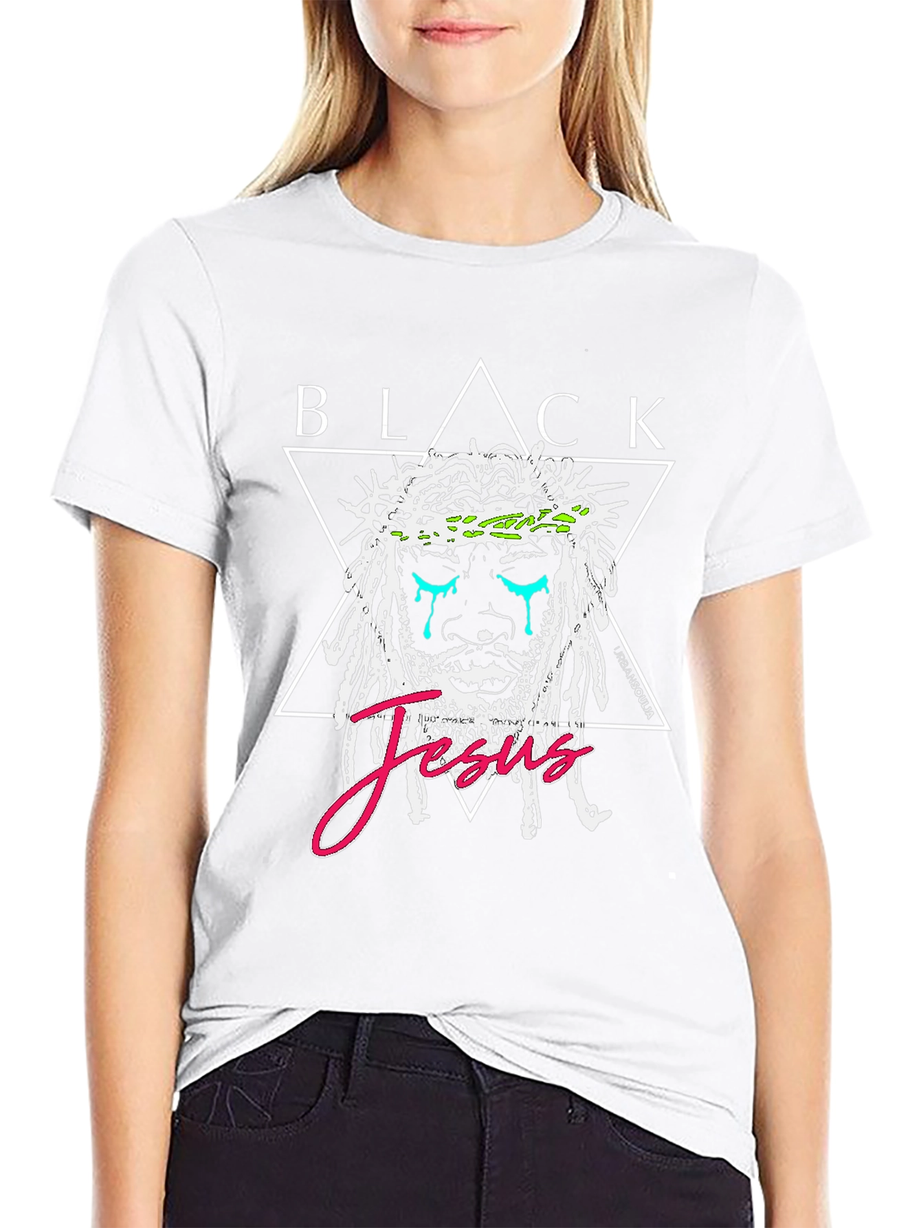 Black Jesus Graphic Tee