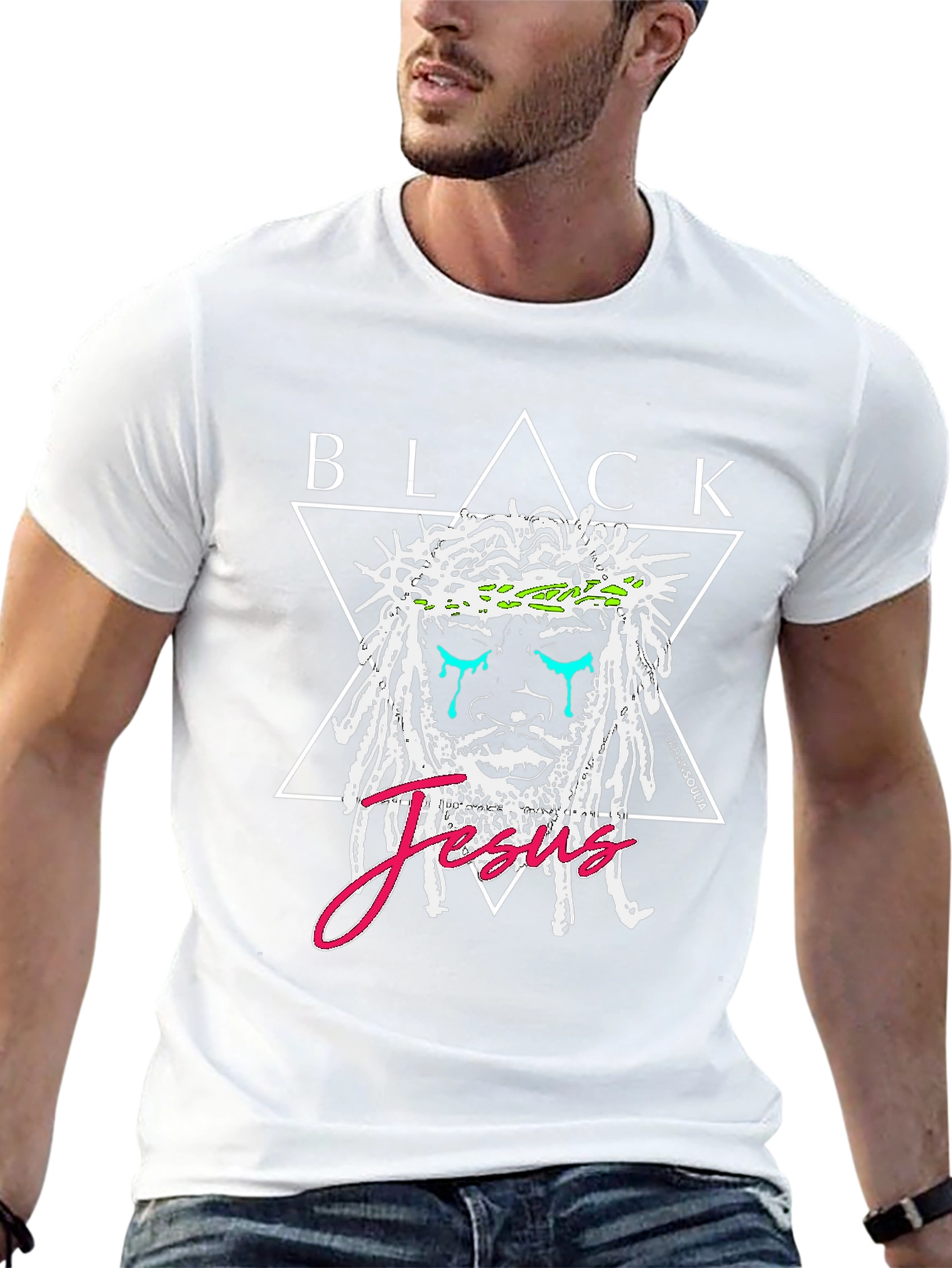 Black Jesus Graphic Tee