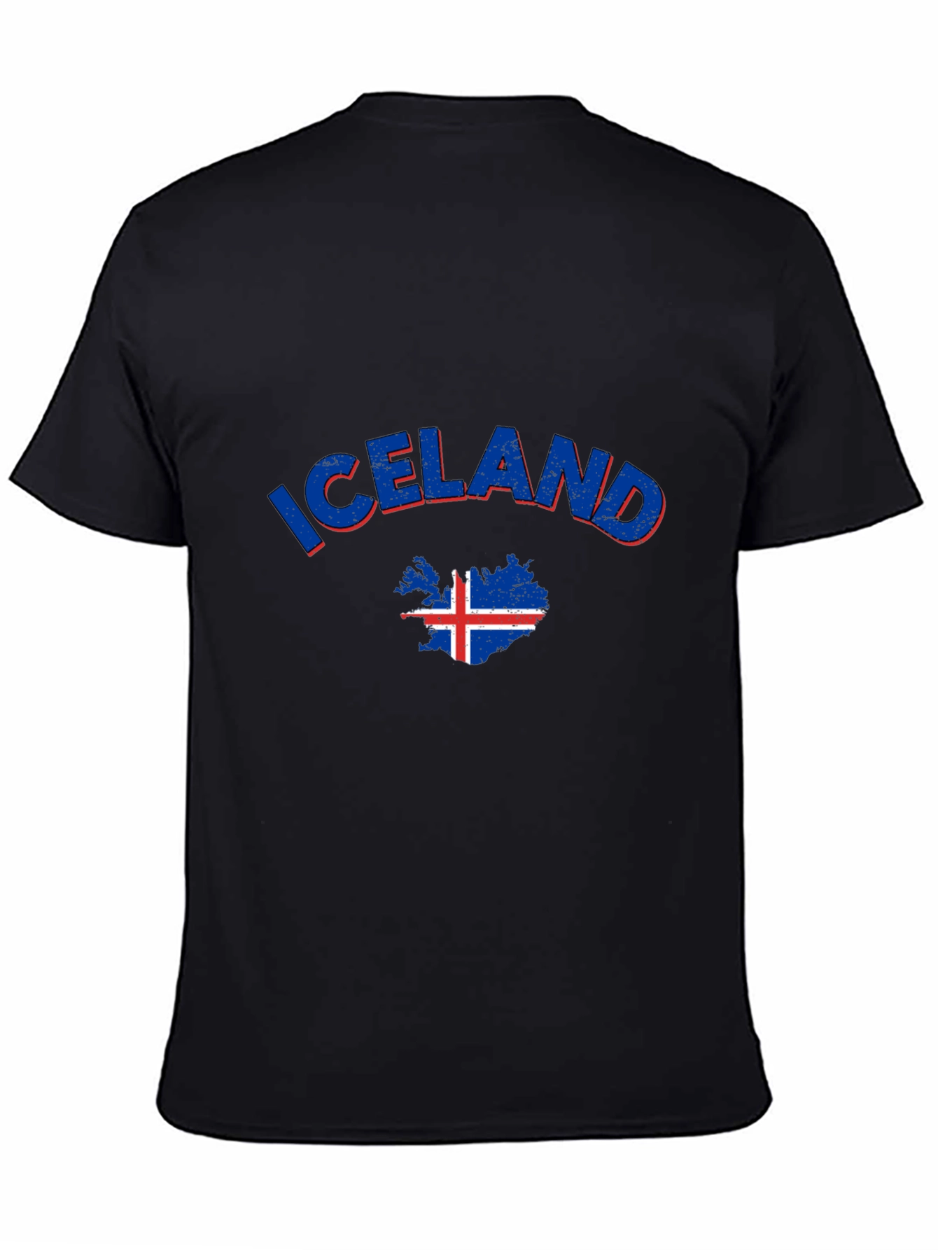 Iceland Flag Graphic T-Shirt