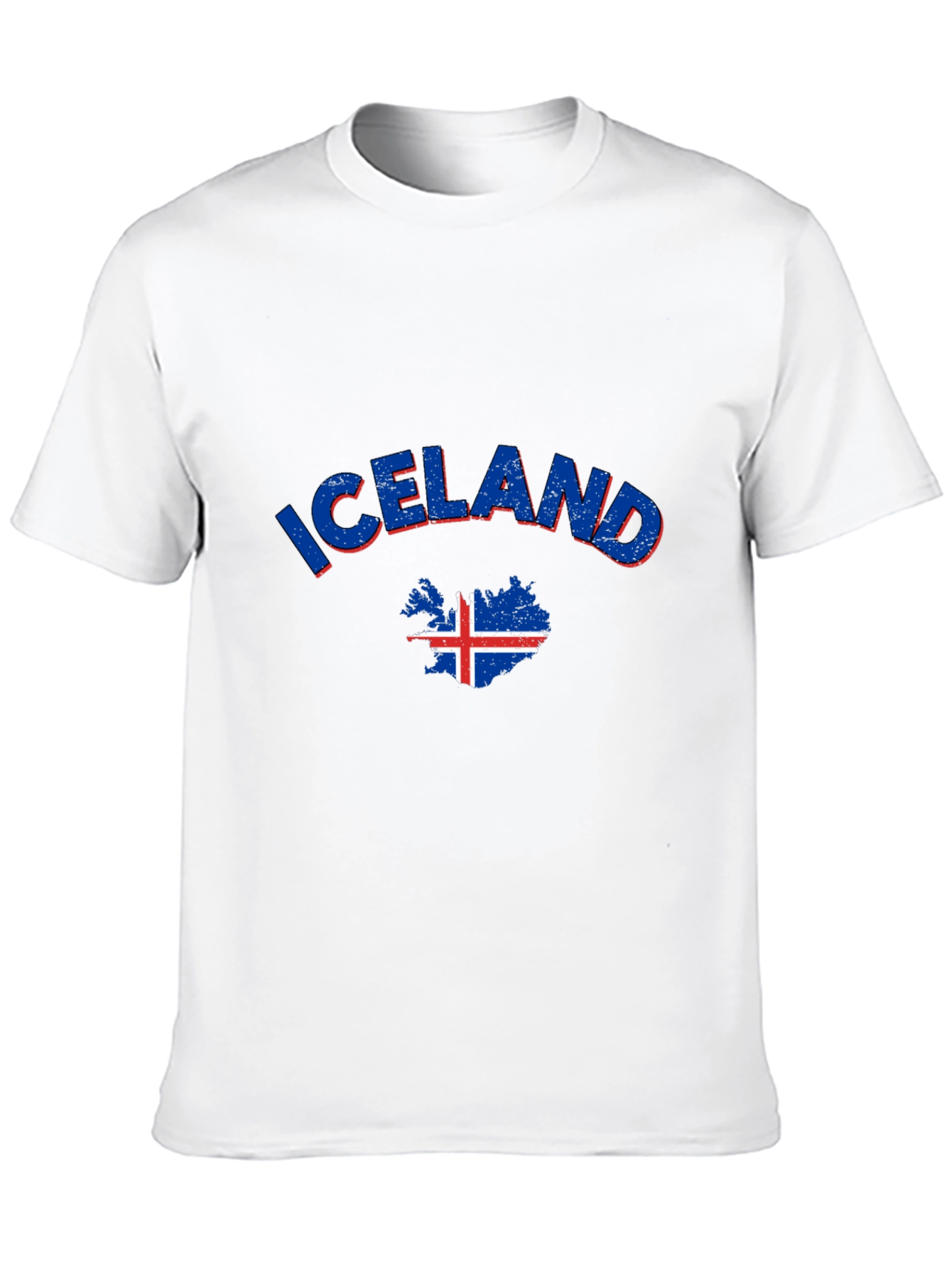 Iceland Flag Graphic T-Shirt