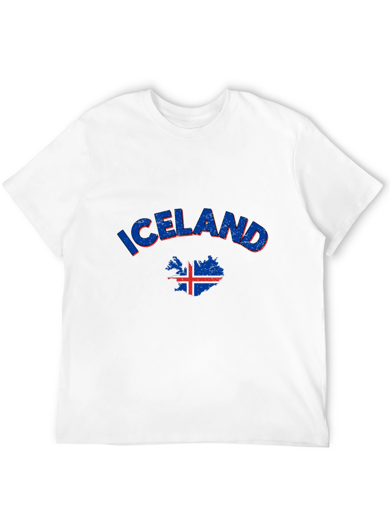 Iceland Flag Graphic T-Shirt