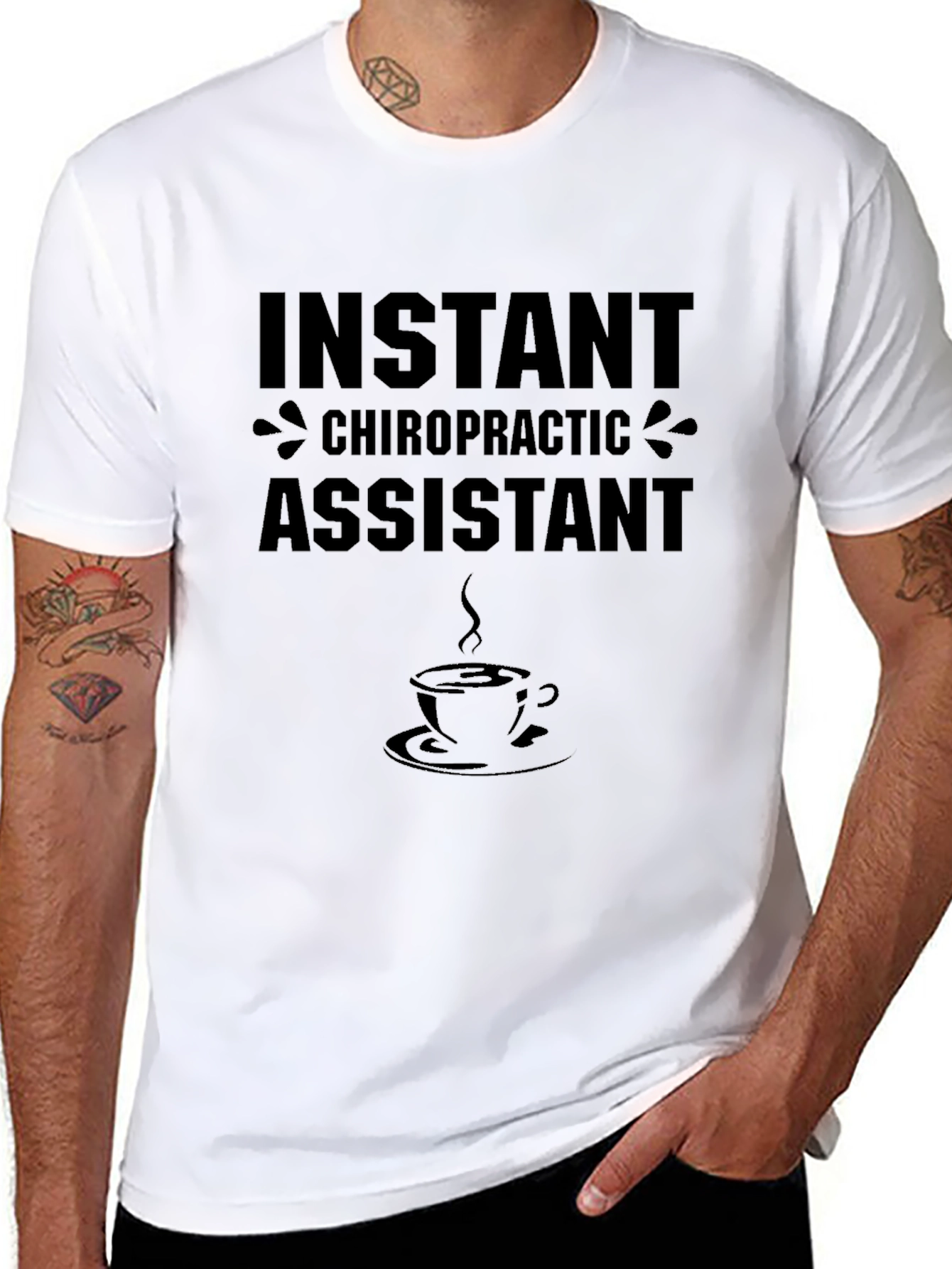 Instant Chiropractic Assistant Coffee T-Shirt