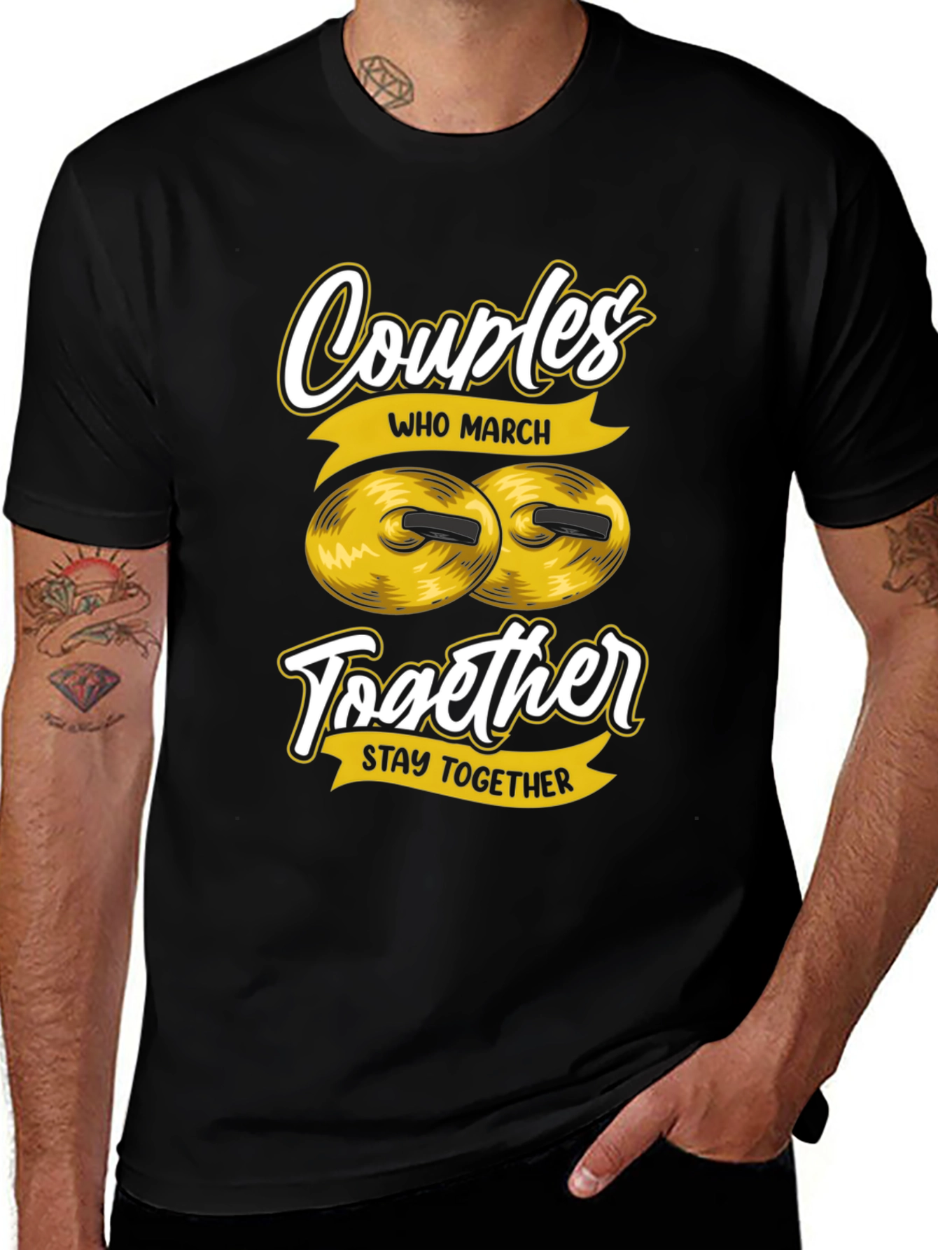 Couples Who March T-Shirt