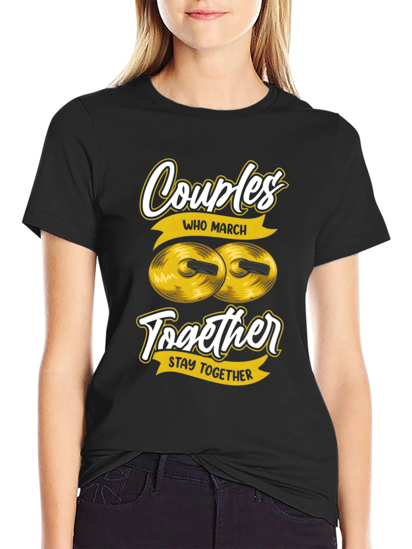 Couples Who March T-Shirt