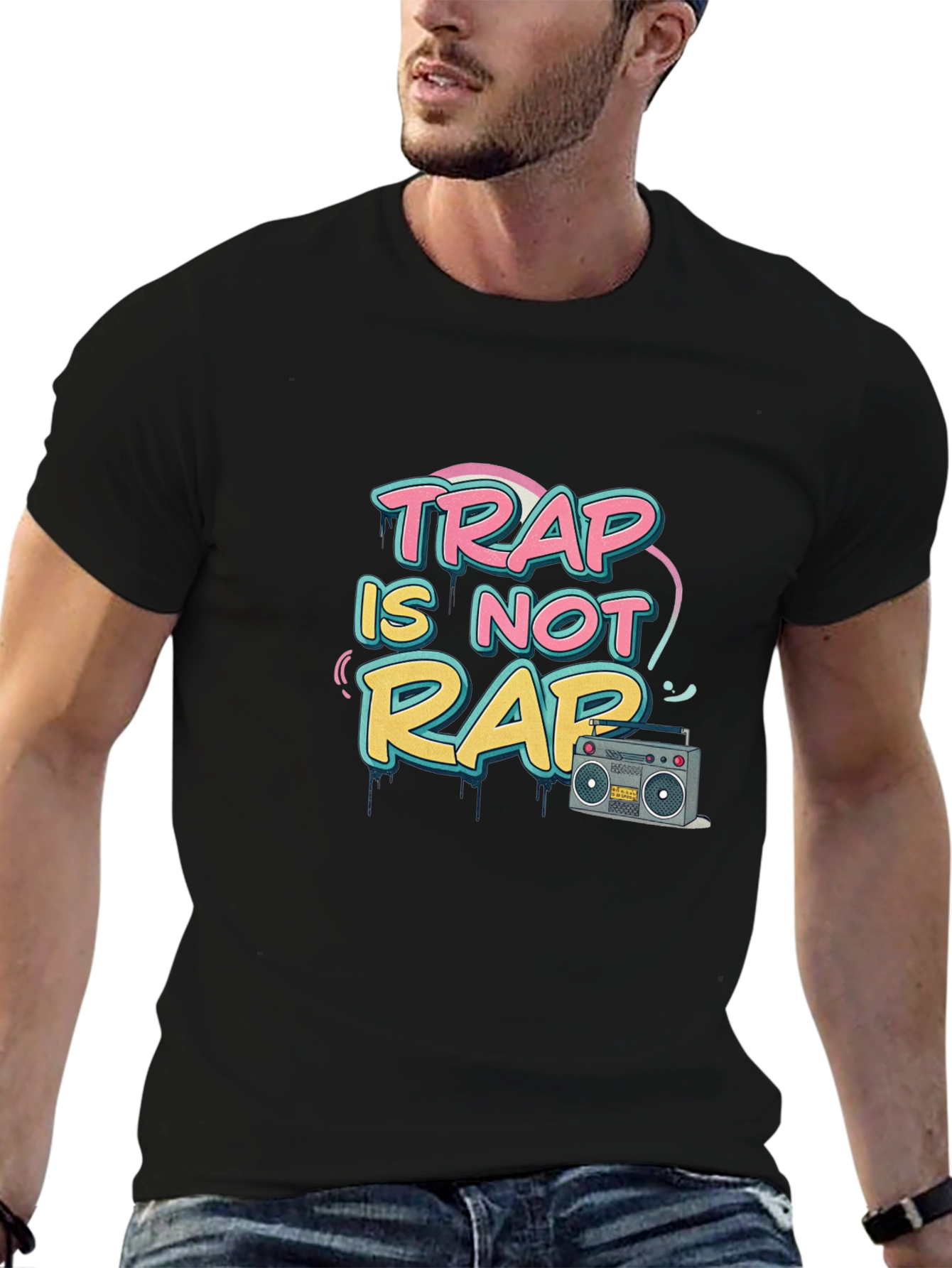 Trap is Not Rap Graphic Tee
