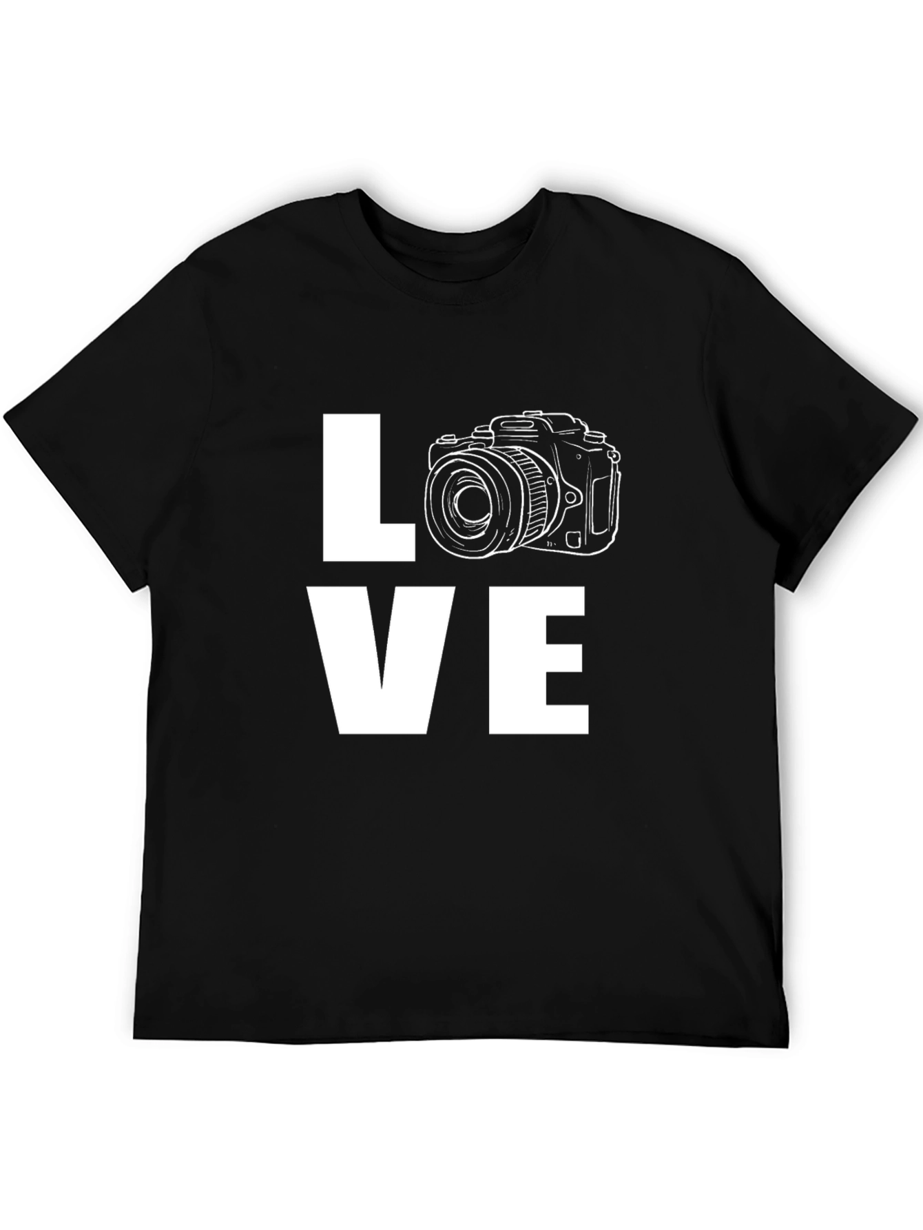 Camera Love Graphic Tee - Photography Enthusiast Shirt