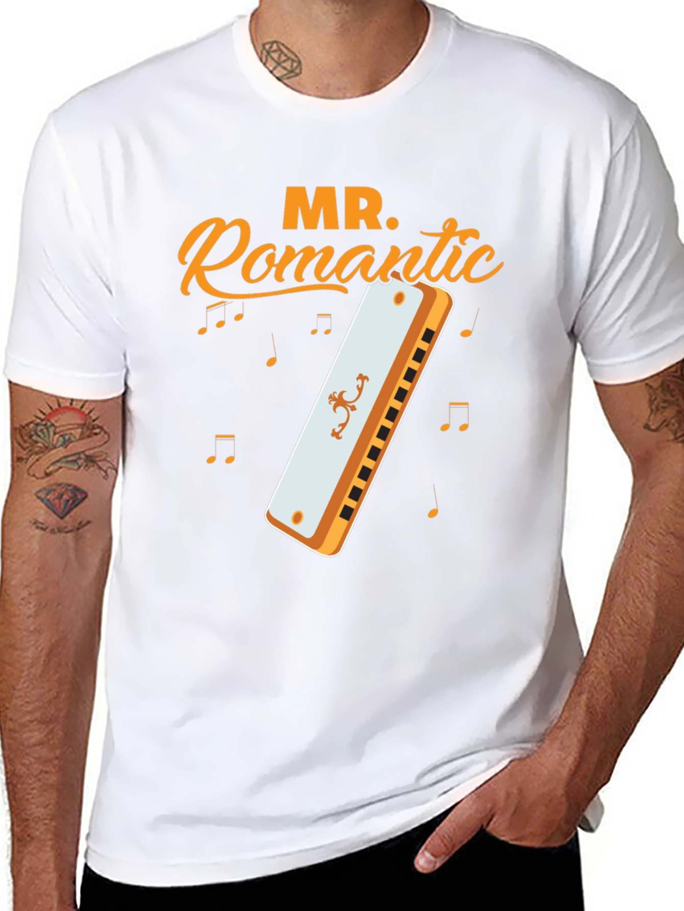 Mr. Romantic T-Shirt: Harmonious Style