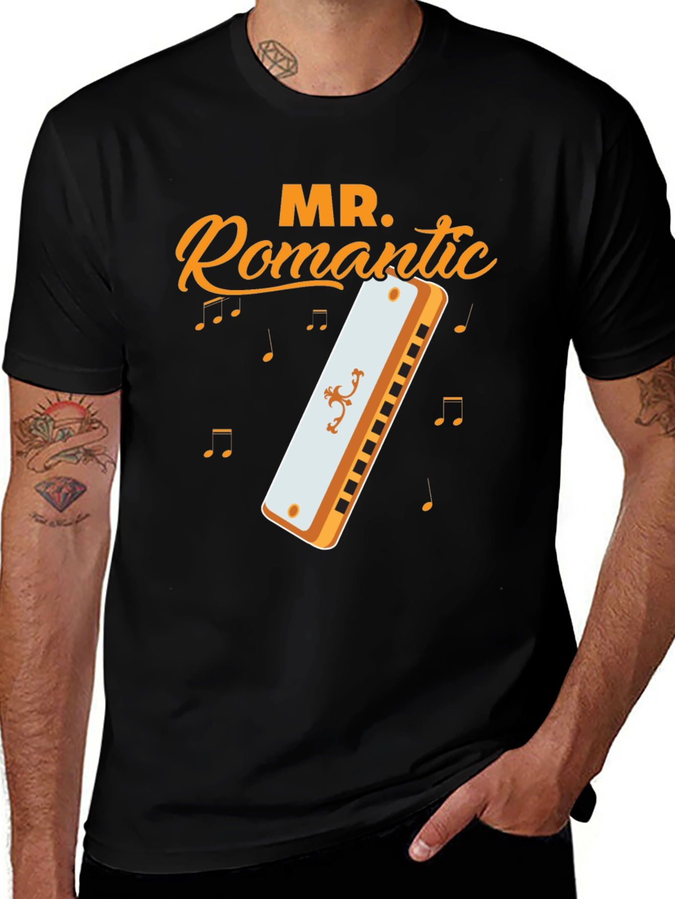 Mr. Romantic T-Shirt: Harmonious Style