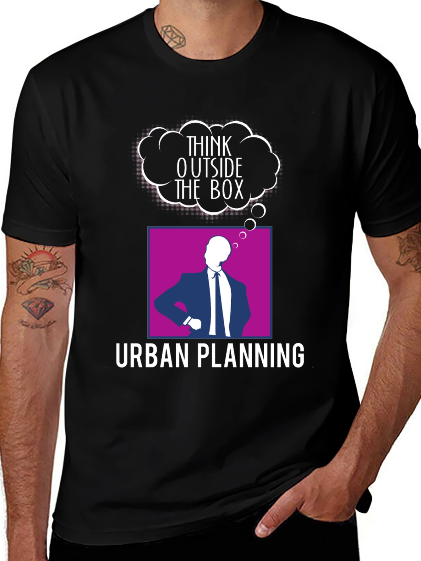 Think Outside the Box Urban Planning T-Shirt