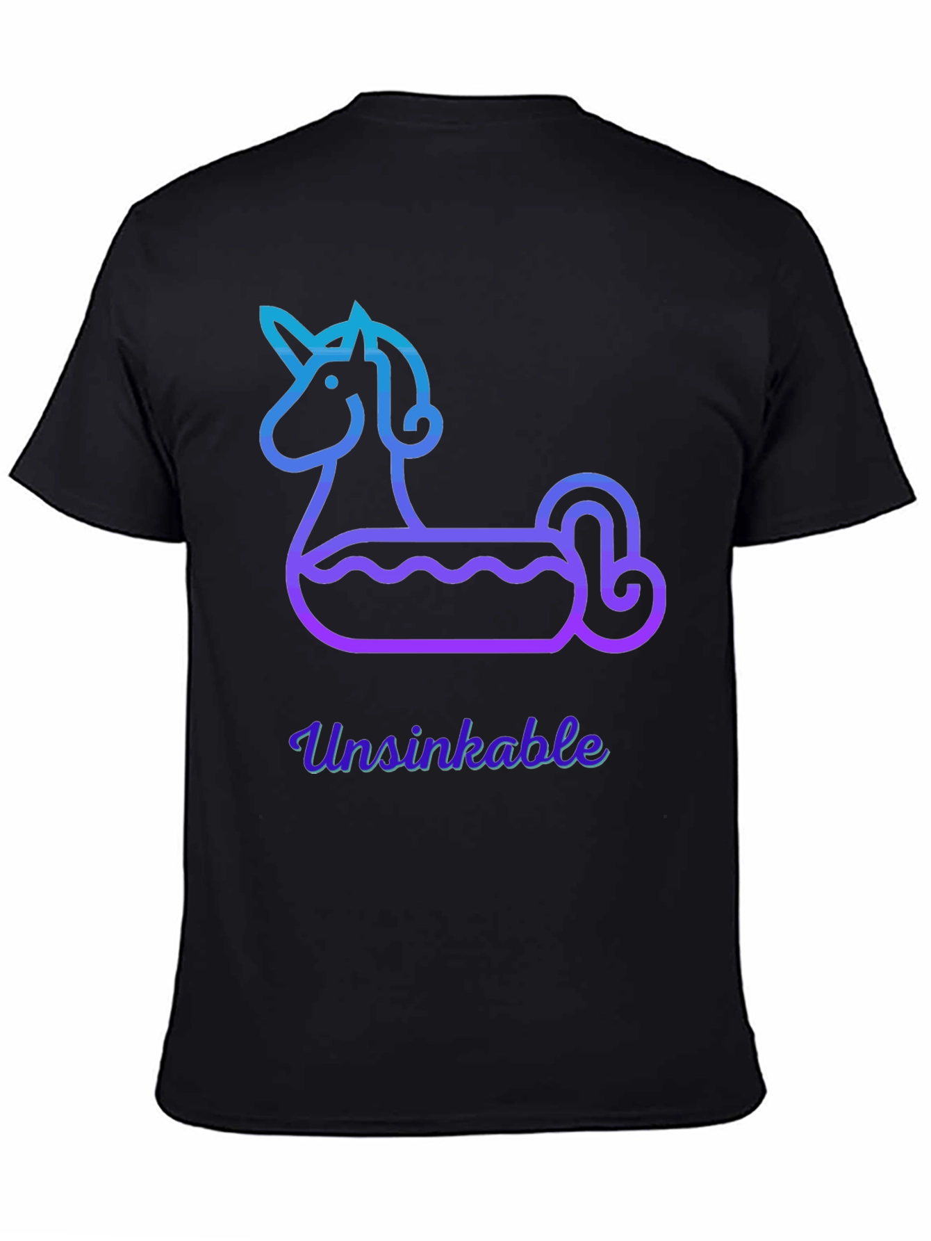 Unsinkable Unicorn Pool Float Tee