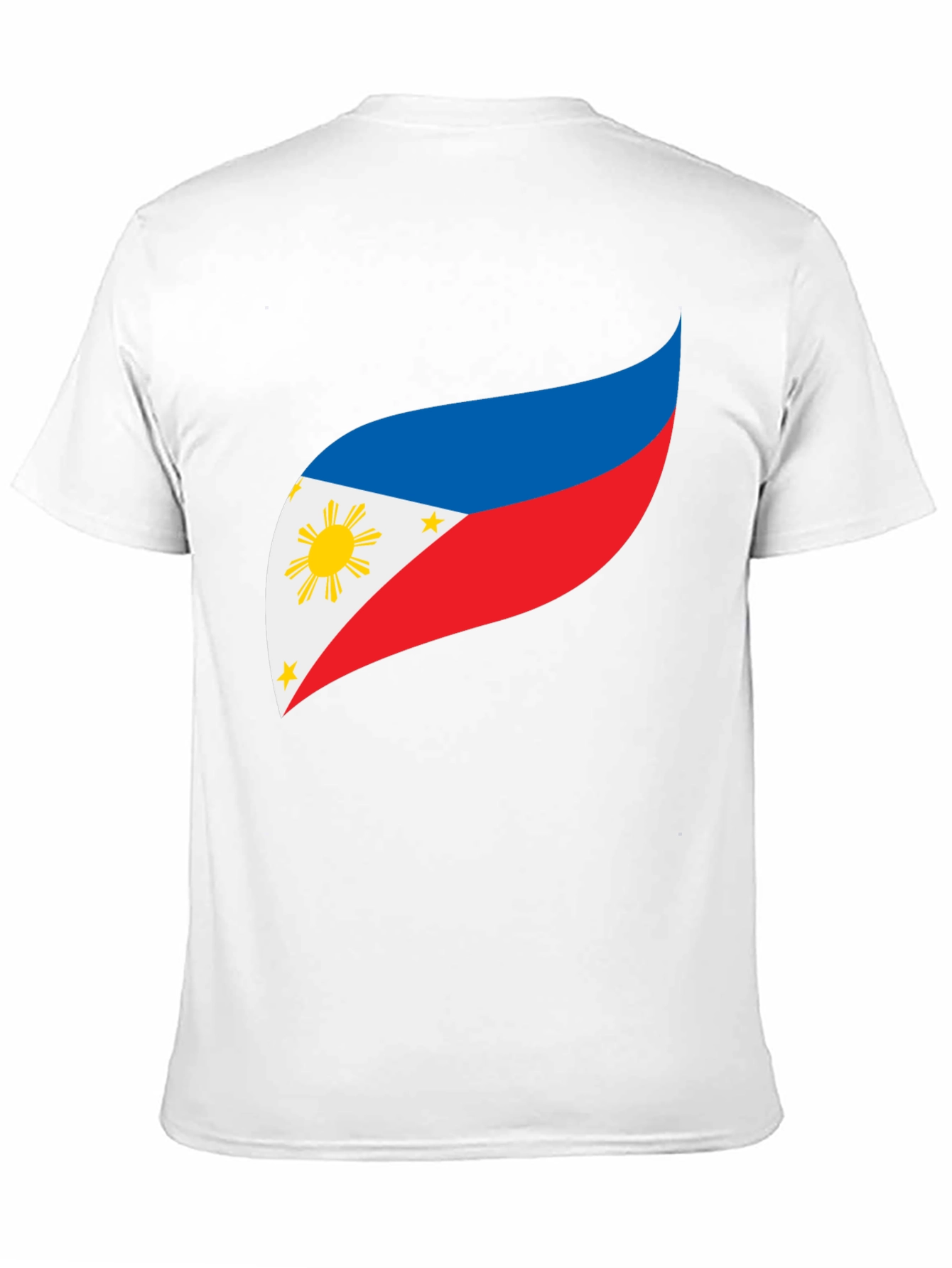 Philippines Flag Graphic Tee - Black