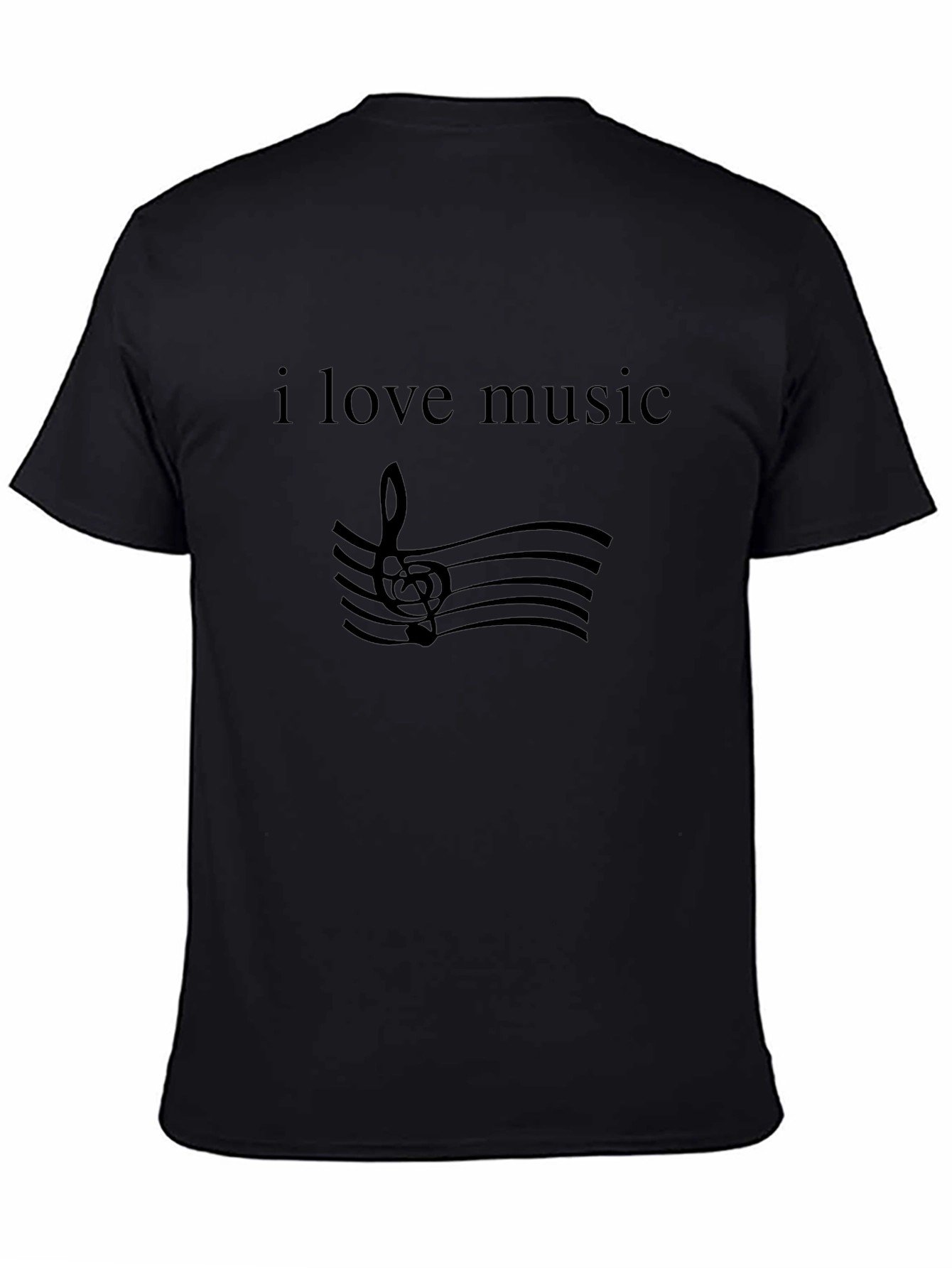 I Love Music T-Shirt - Stylish Graphic Tee
