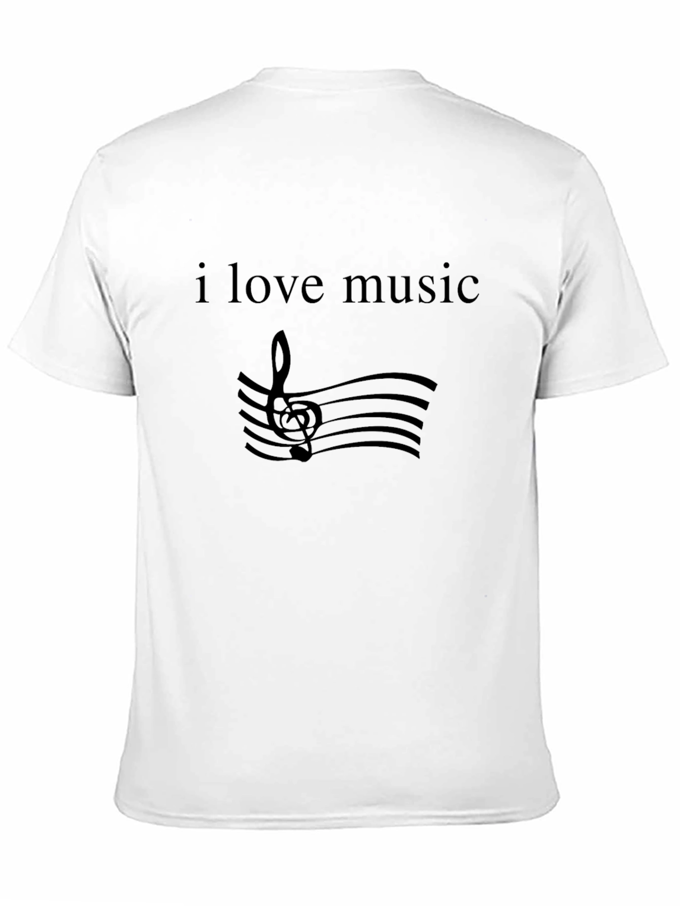 I Love Music T-Shirt - Stylish Graphic Tee