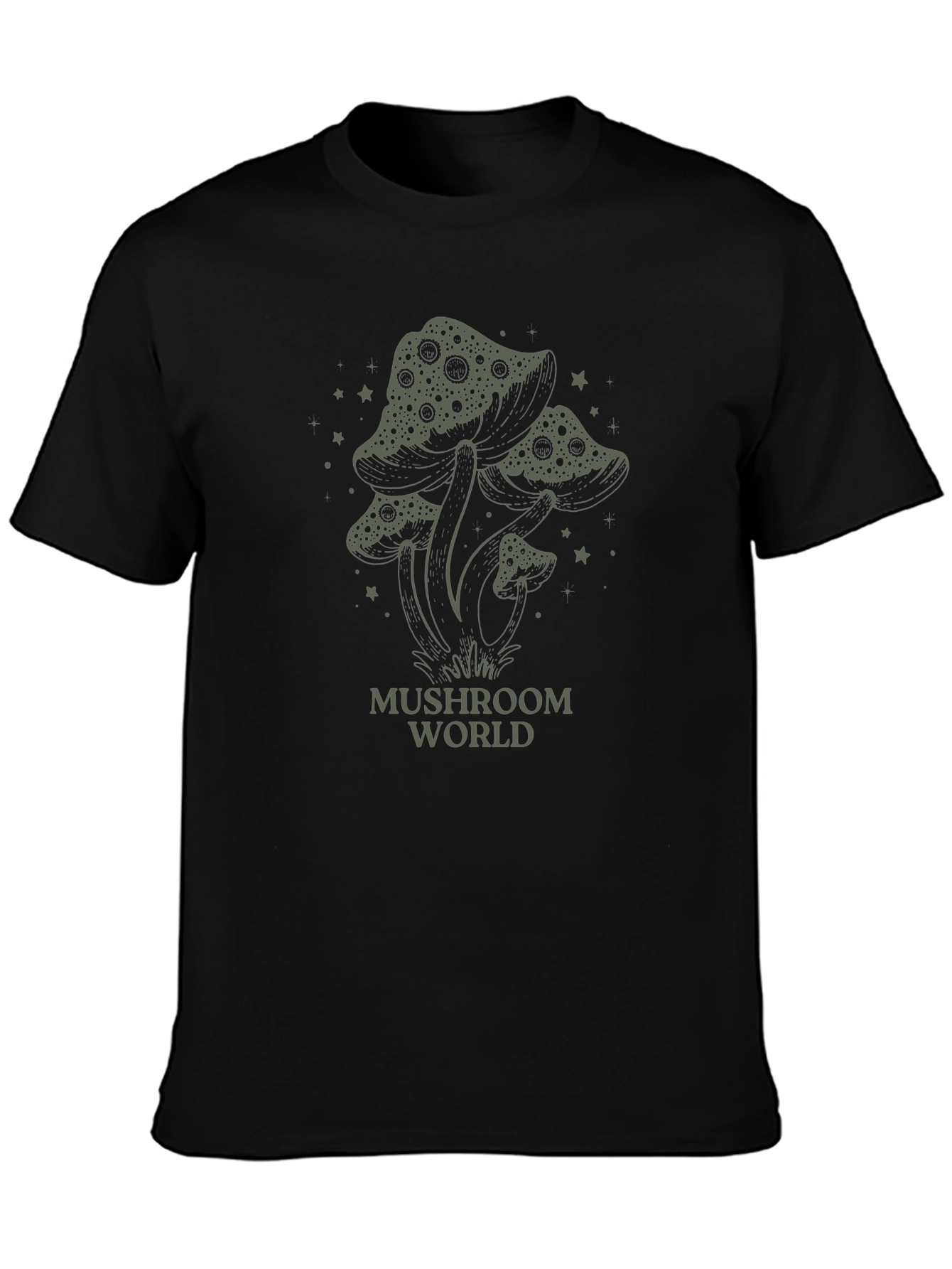 Mushroom World Graphic T-Shirt
