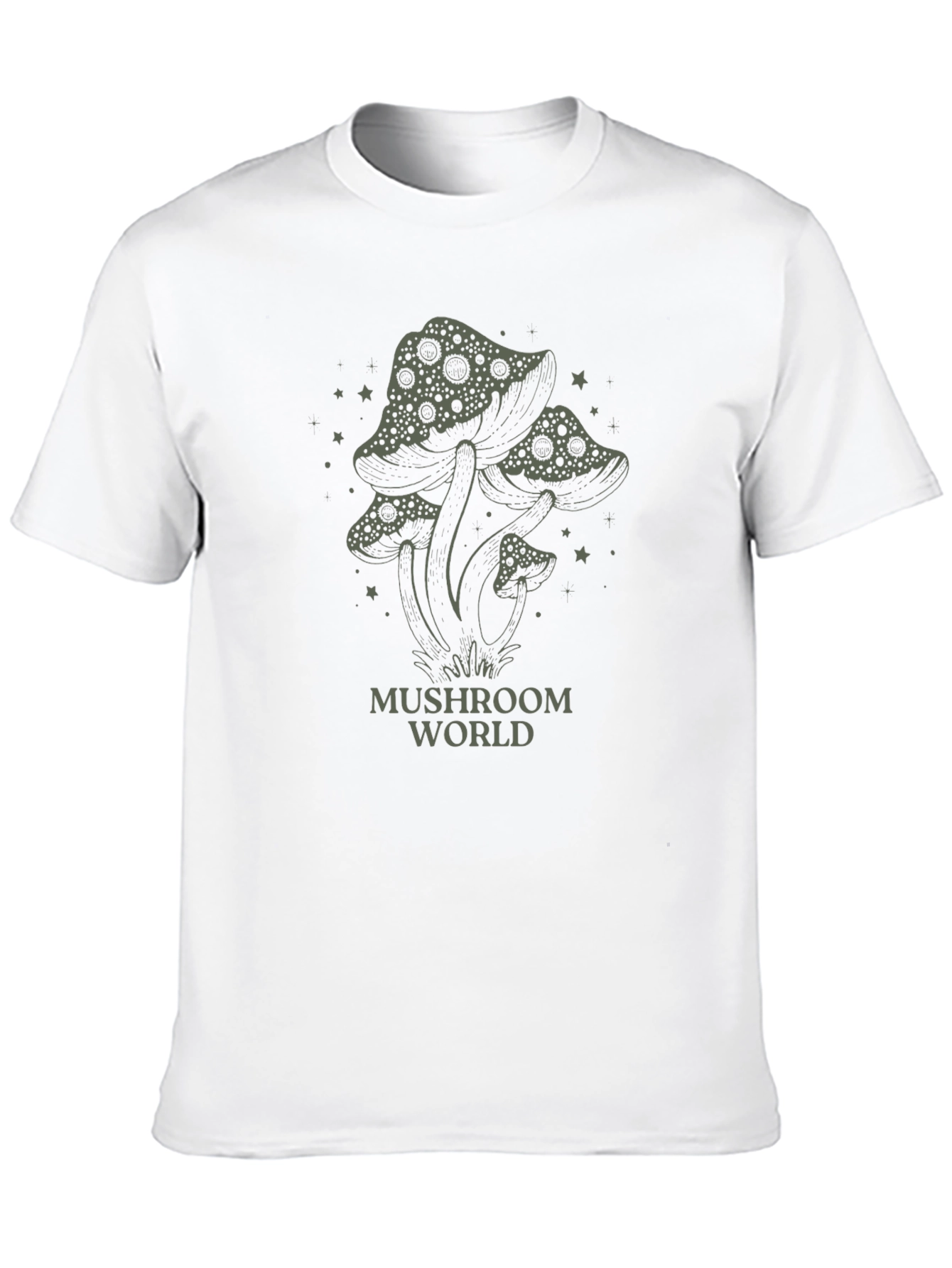 Mushroom World Graphic T-Shirt