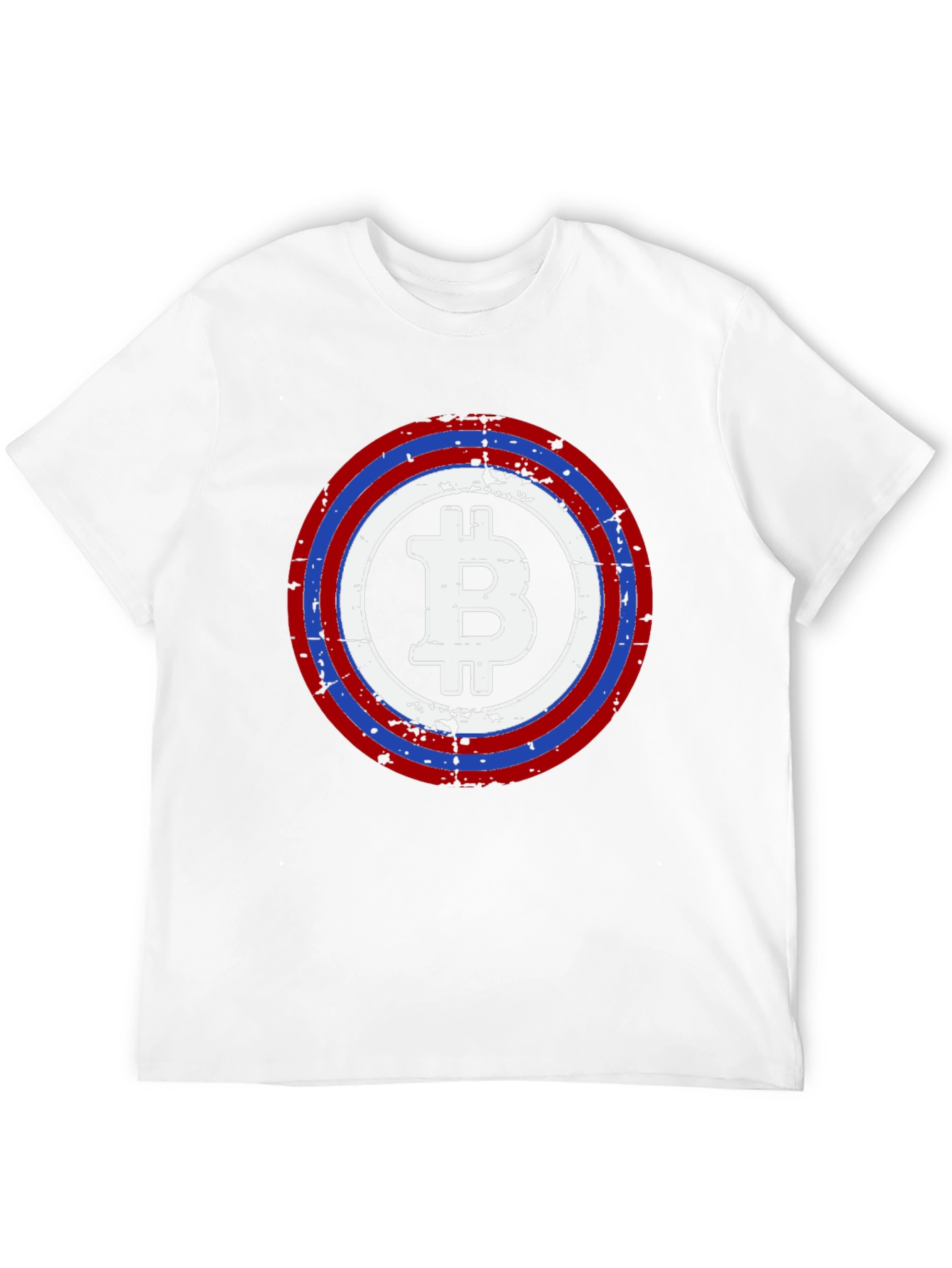 Bitcoin Captain Shield T-Shirt - Crypto Tee