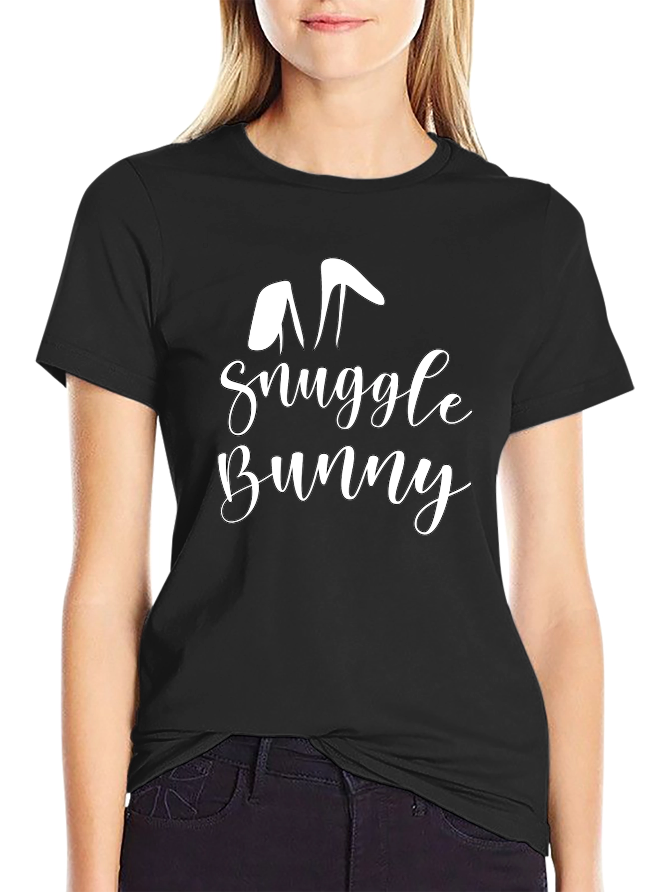 Snuggle Bunny Graphic Tee - Easter T-Shirt