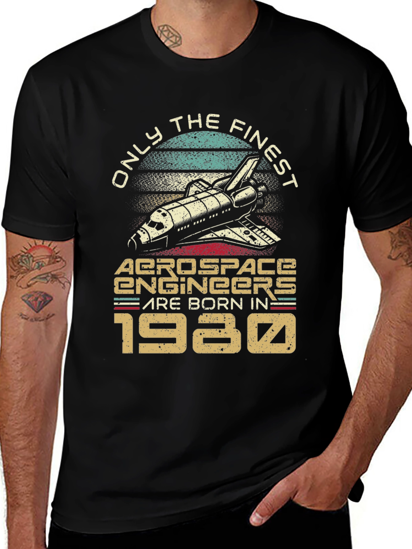 Aerospace Engineer Born in 1980 T-Shirt