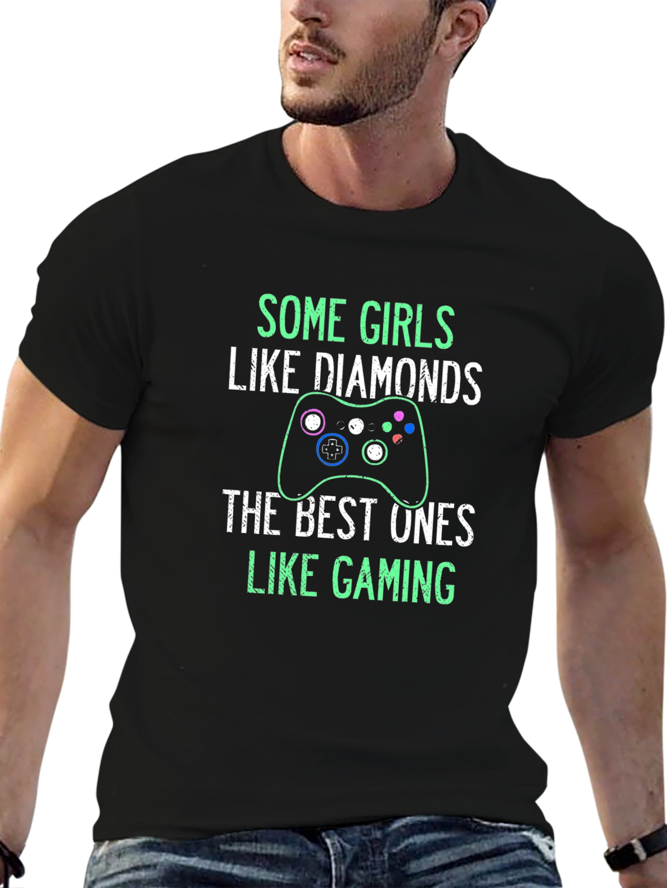 Gamer Girl T-Shirt: Some Girls Like Gaming