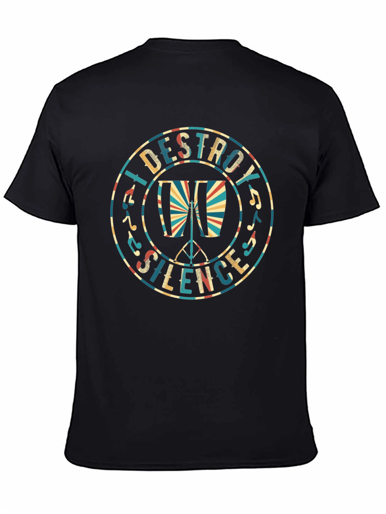 Destroy Silence Drummer T-Shirt