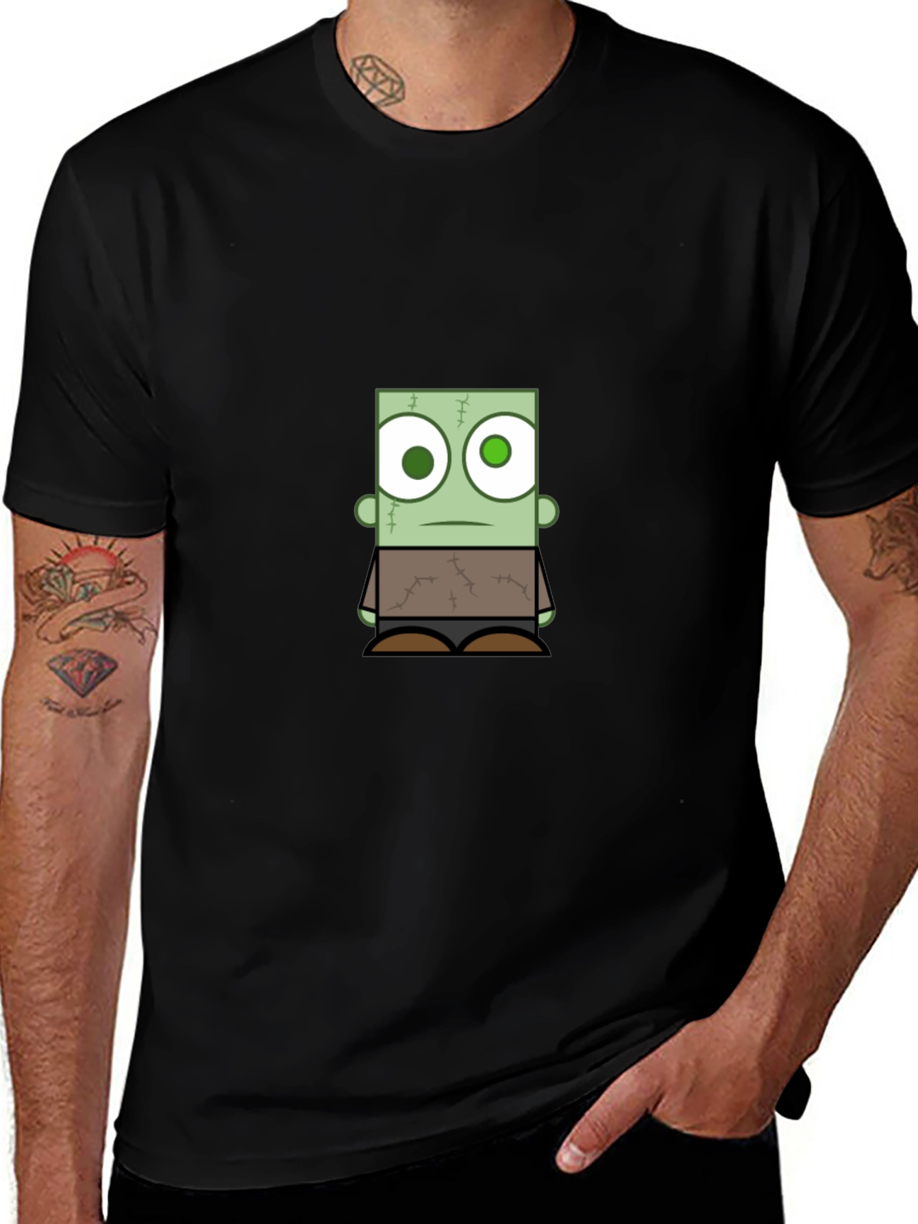 Cartoon Zombie Graphic Tee