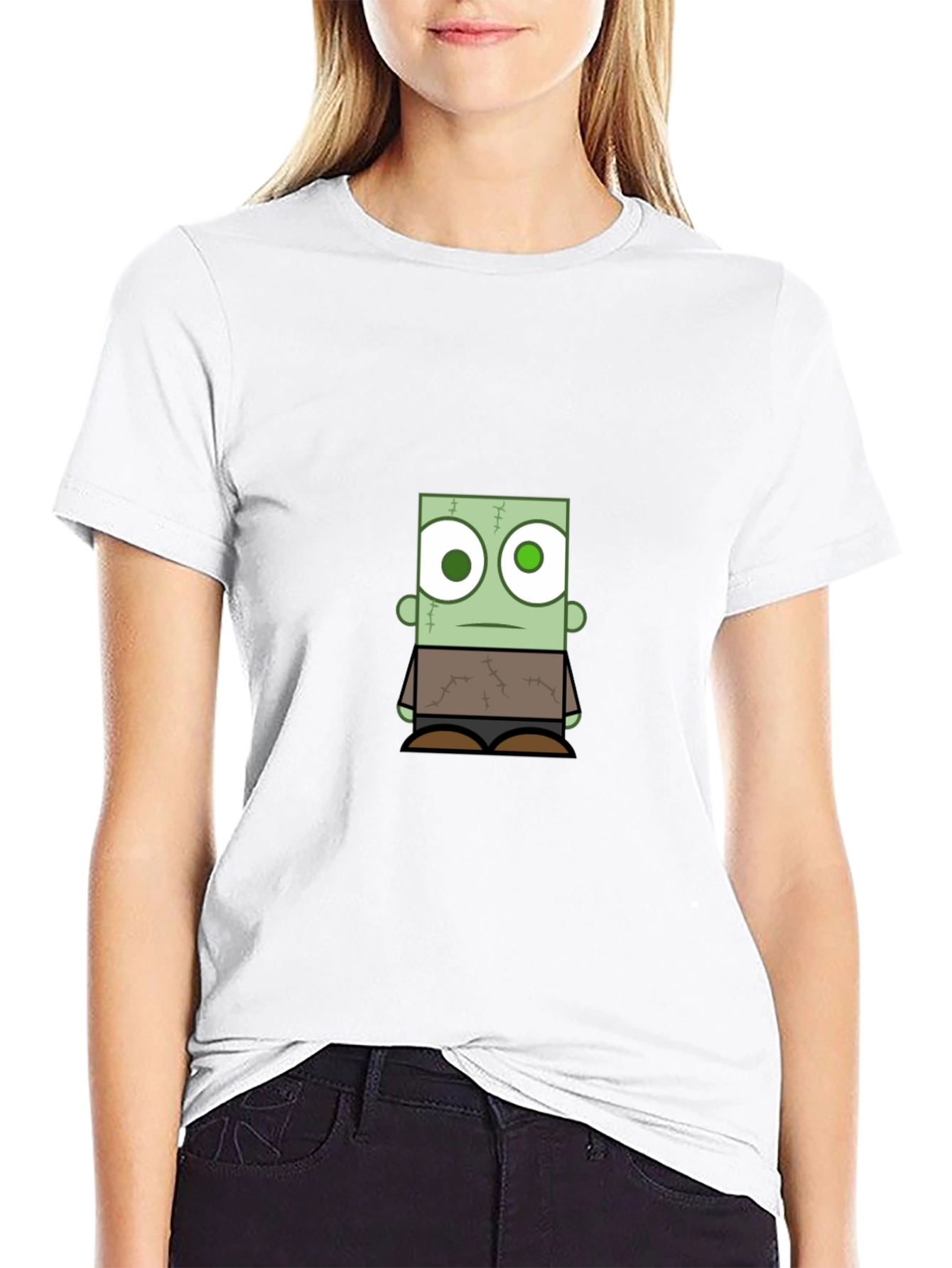 Cartoon Zombie Graphic Tee