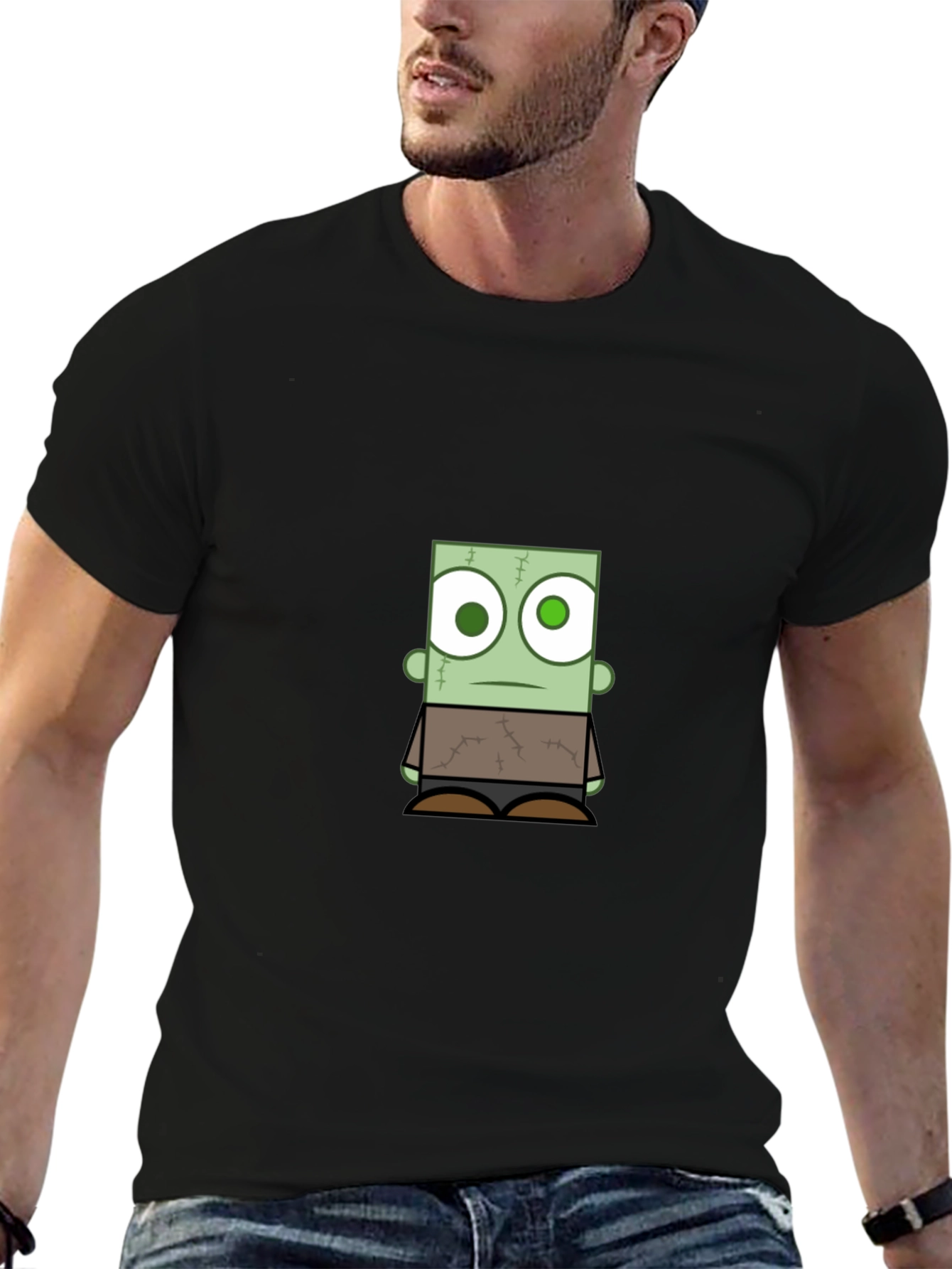 Cartoon Zombie Graphic Tee
