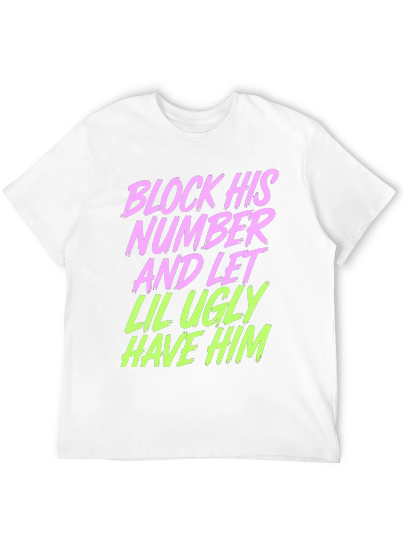 Block His Number Graphic Tee