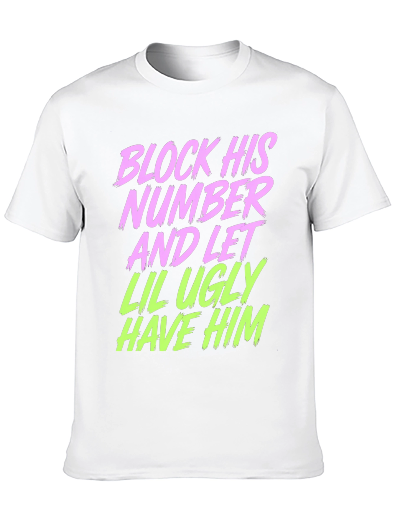 Block His Number Graphic Tee