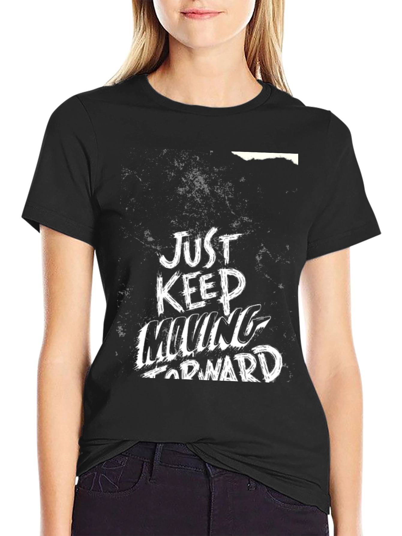Just Keep Moving Forward Graphic T-Shirt