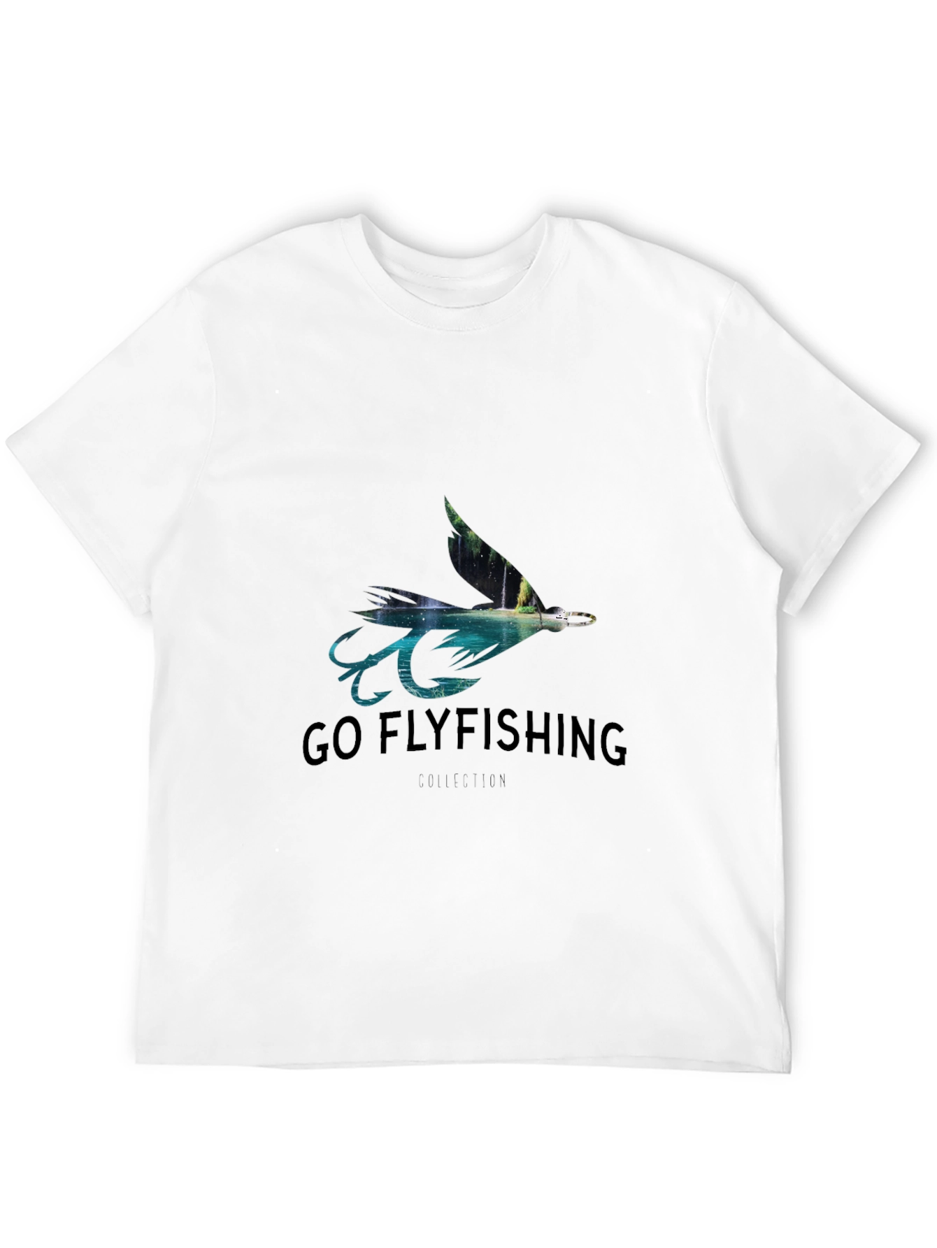 Go Flyfishing Black T-Shirt