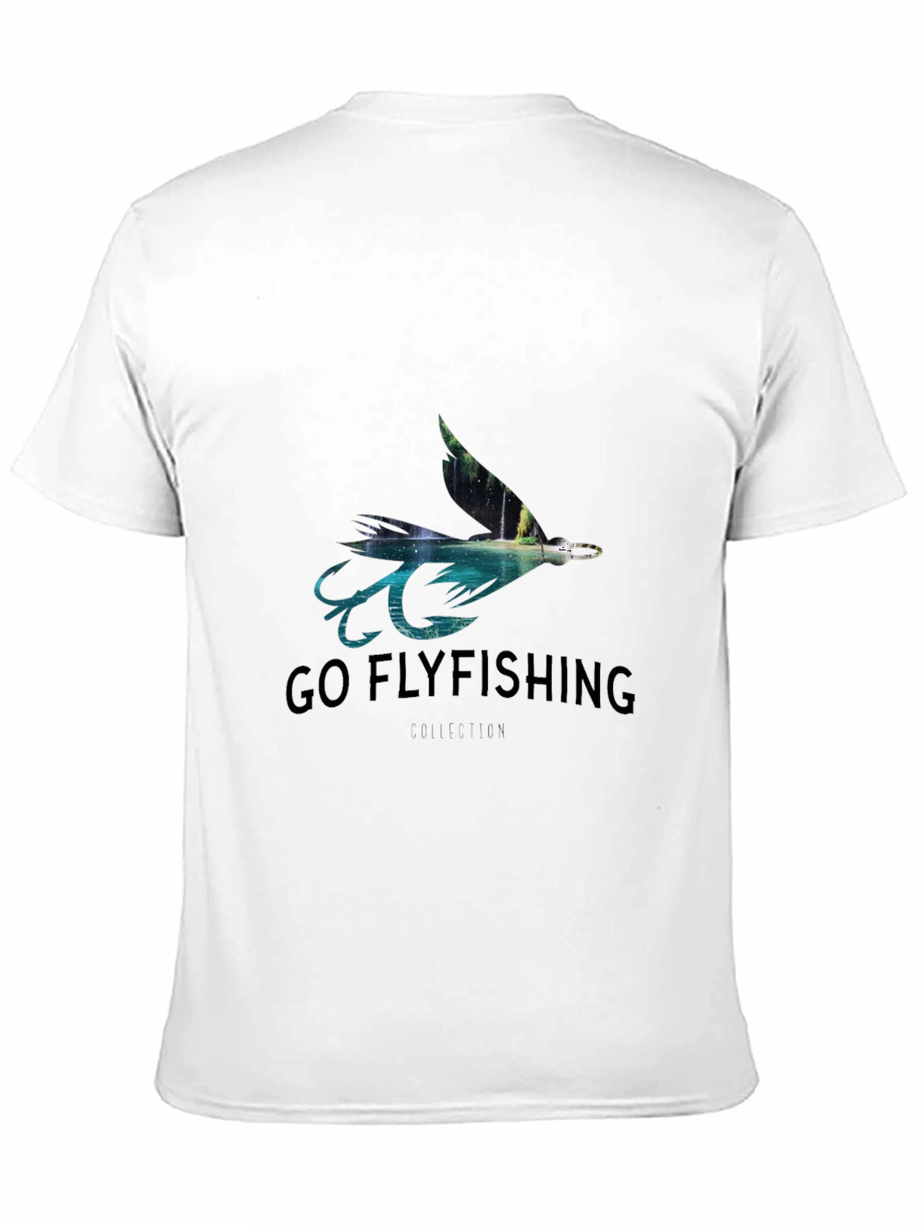 Go Flyfishing Black T-Shirt