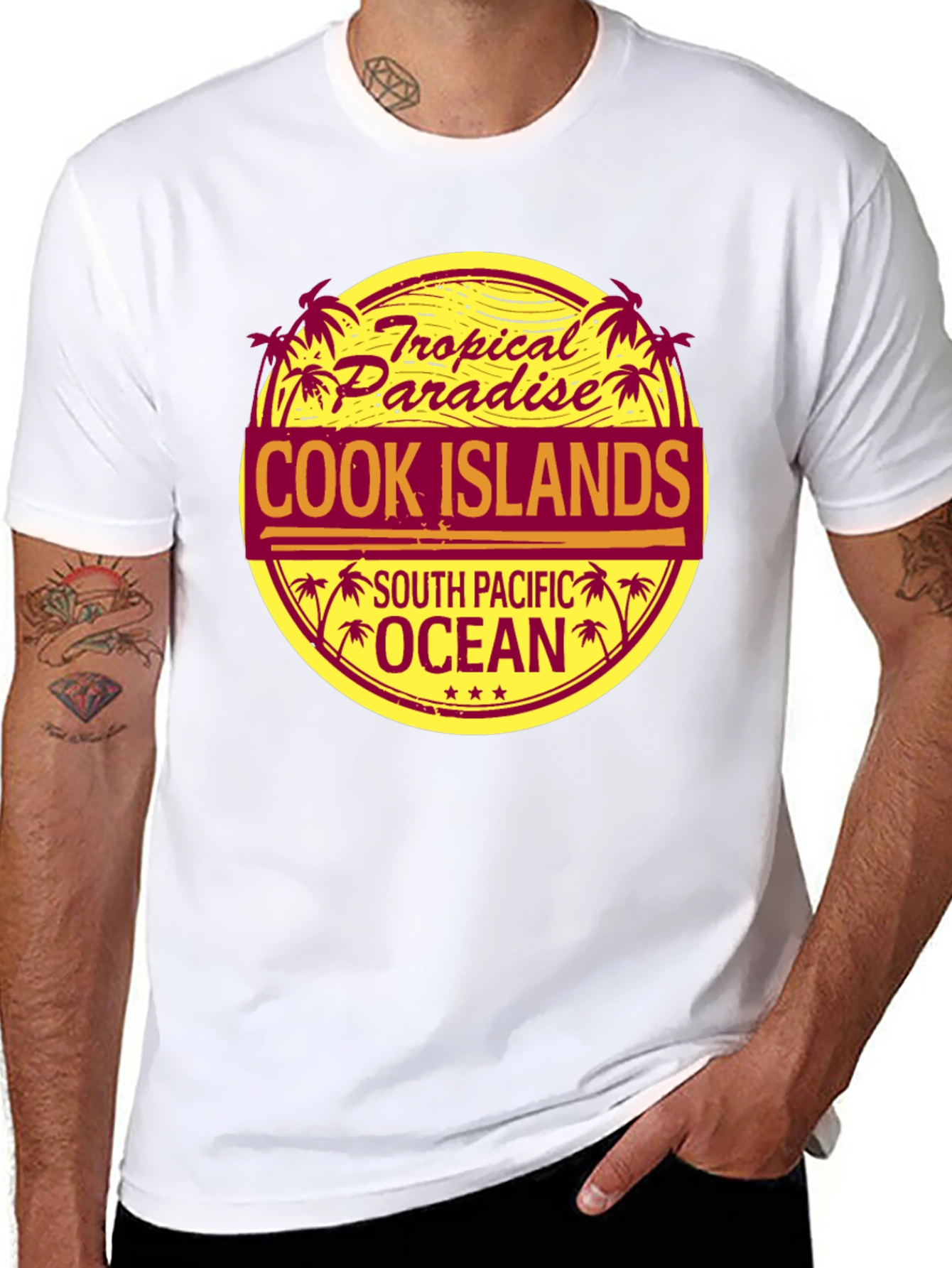 Cook Islands Tropical Paradise T-Shirt