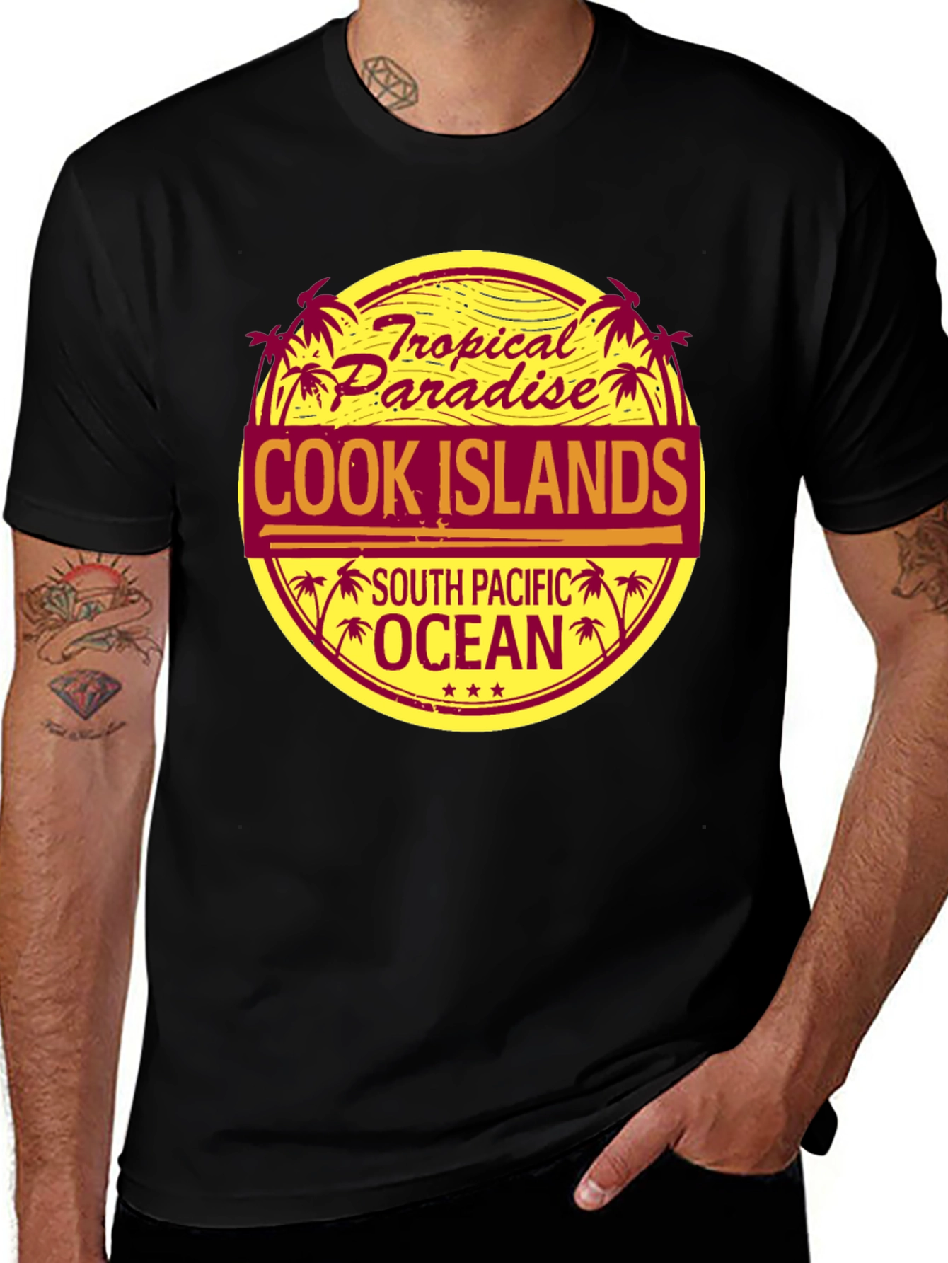 Cook Islands Tropical Paradise T-Shirt