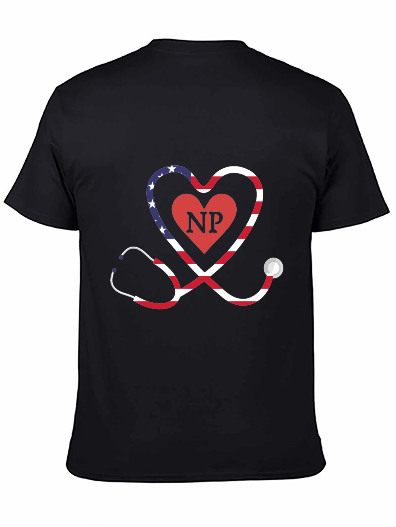 Nurse Practitioner Stethoscope Heart T-Shirt