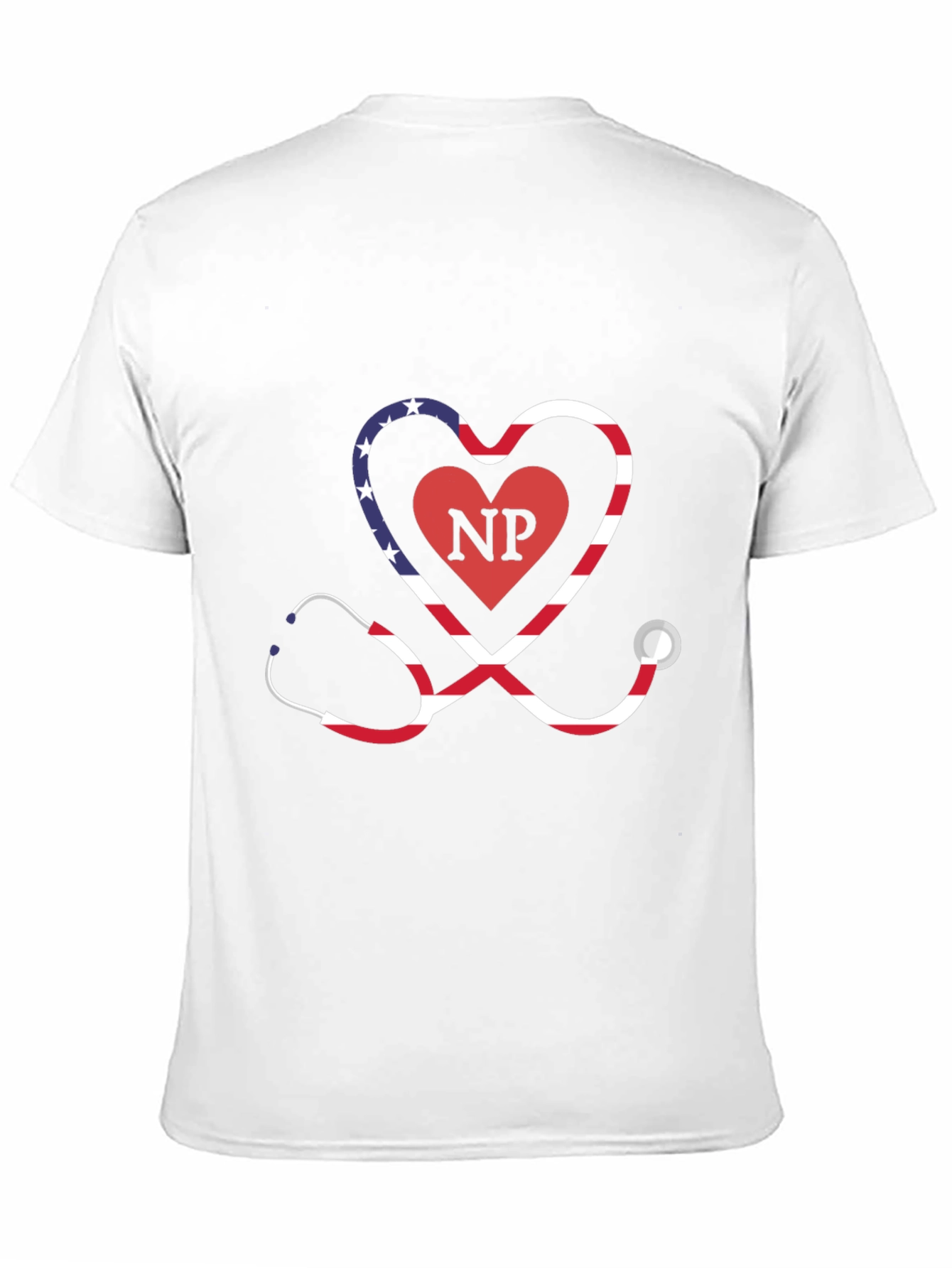 Nurse Practitioner Stethoscope Heart T-Shirt