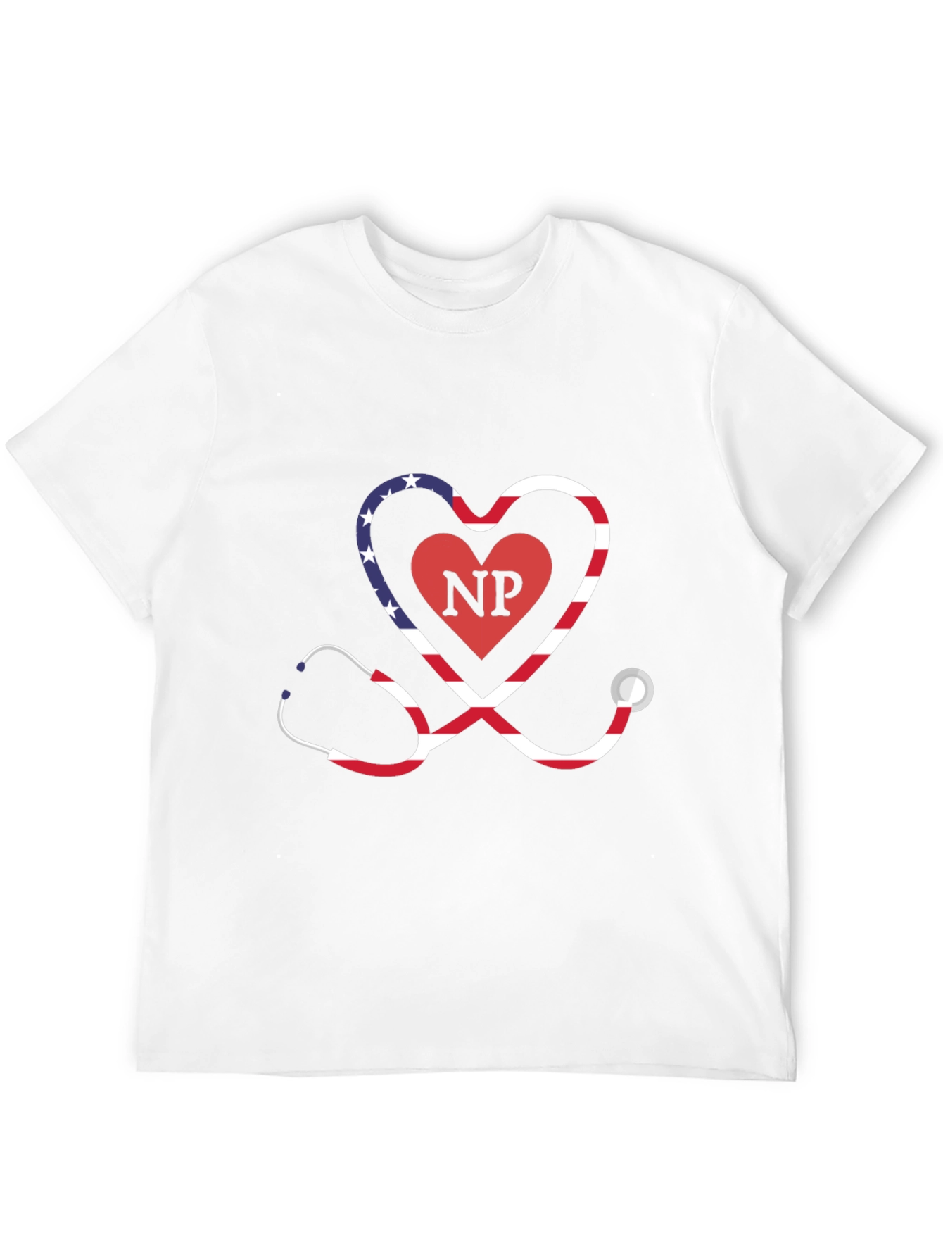 Nurse Practitioner Stethoscope Heart T-Shirt