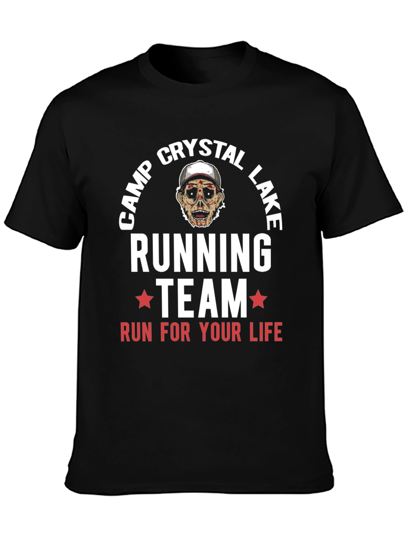 Camp Crystal Lake Running Team Graphic Tee