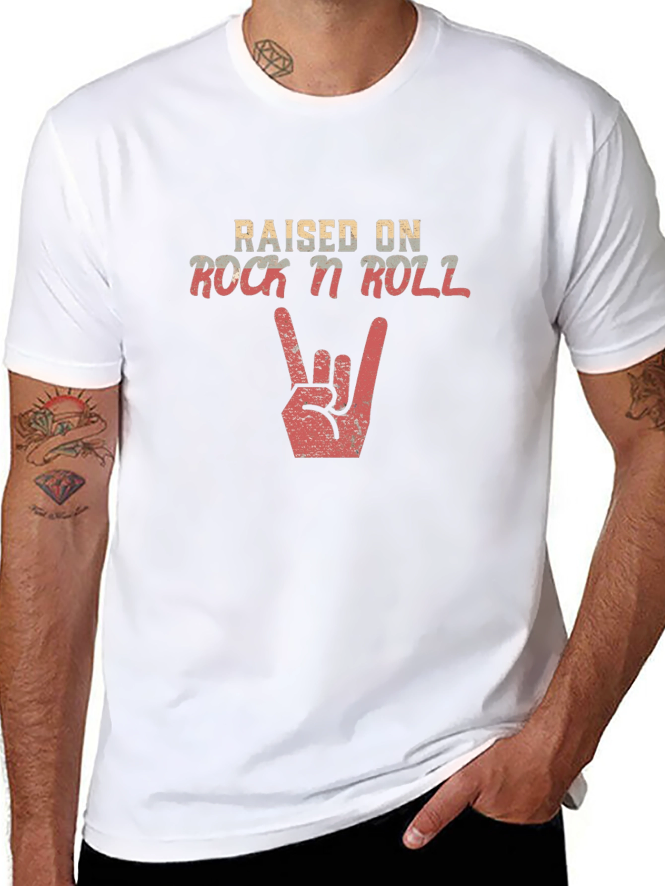 Raised on Rock N Roll T-Shirt