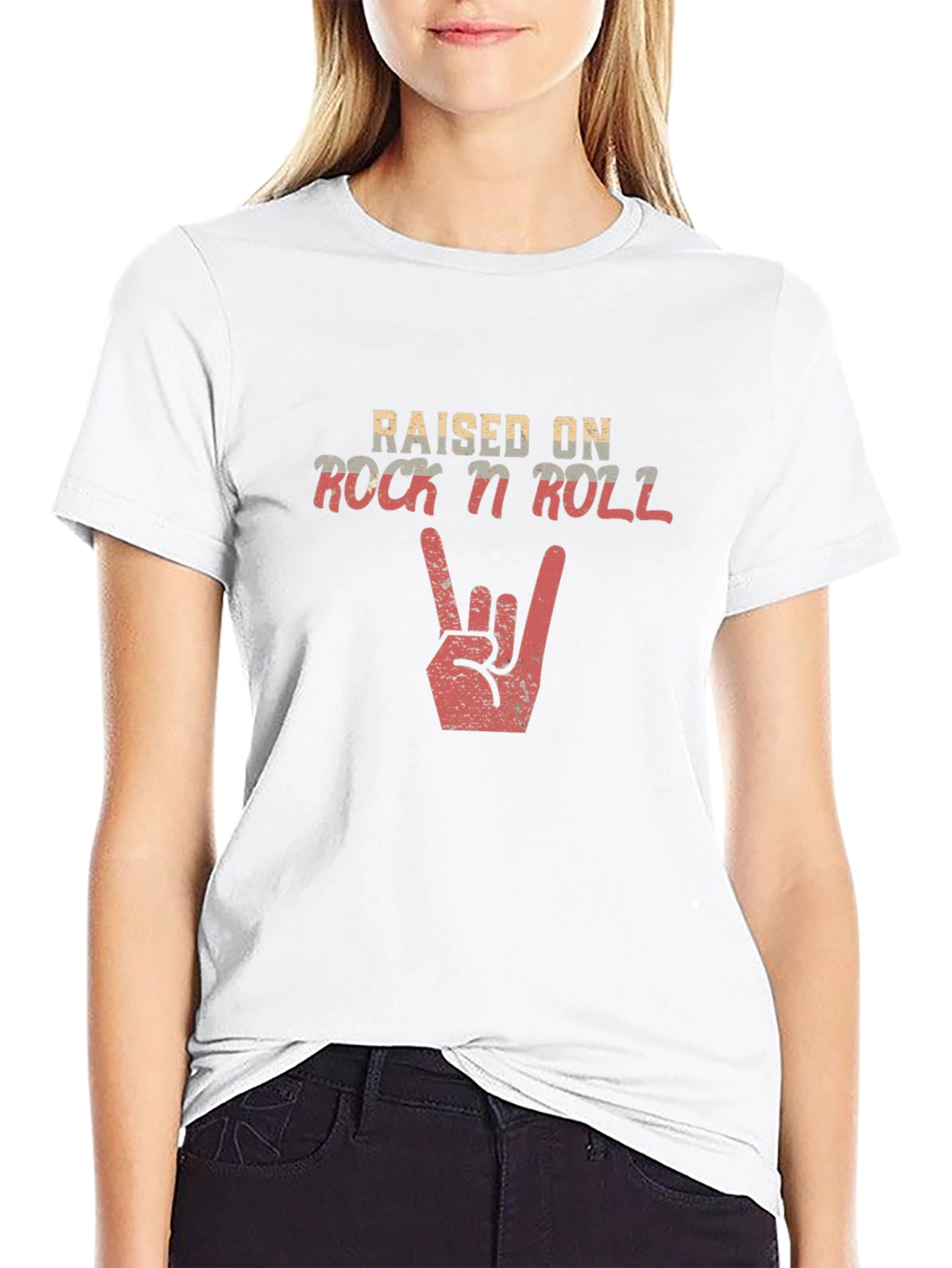 Raised on Rock N Roll T-Shirt